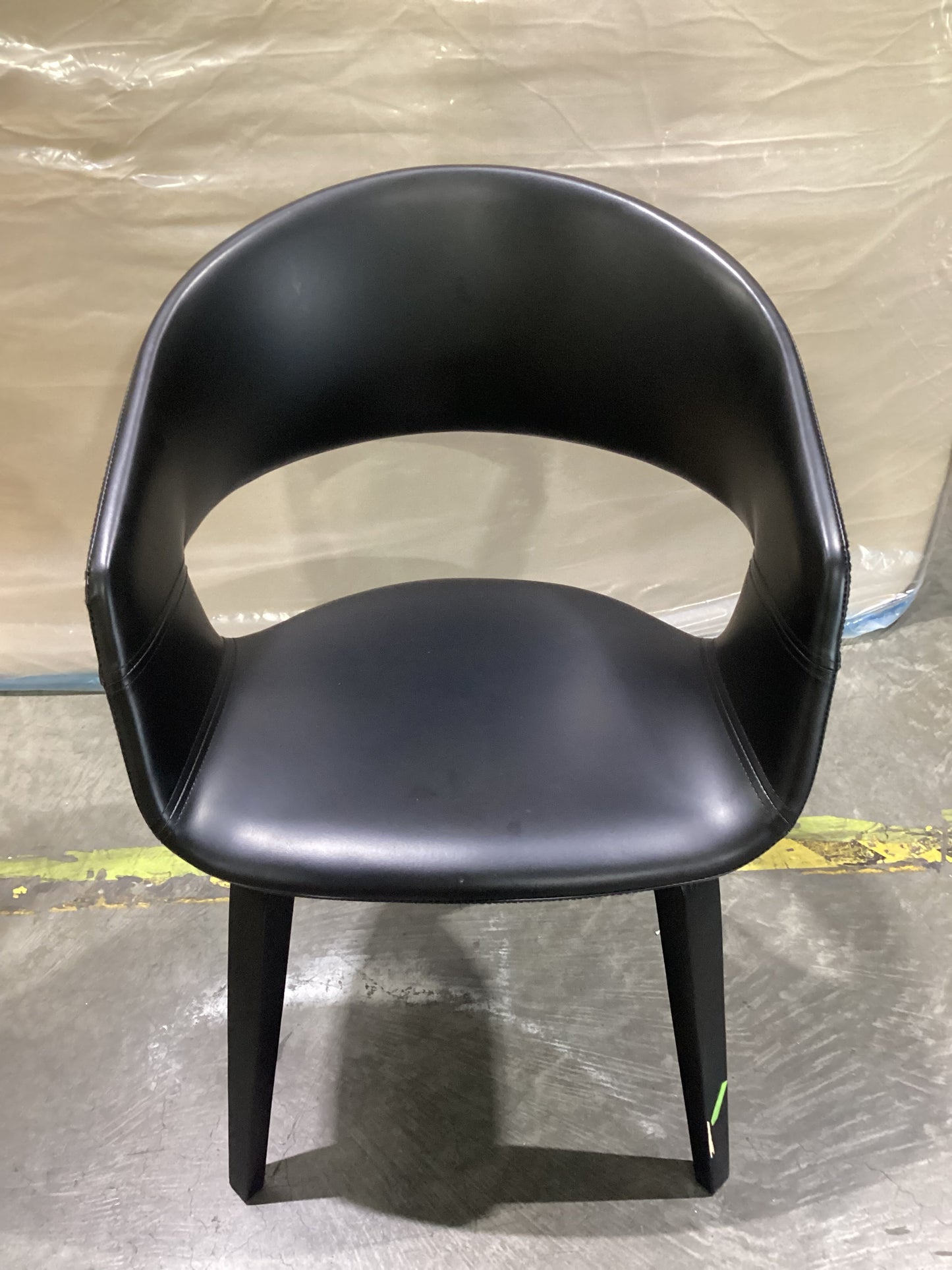 NSW CLN11476 Ladle Dining Chair Black