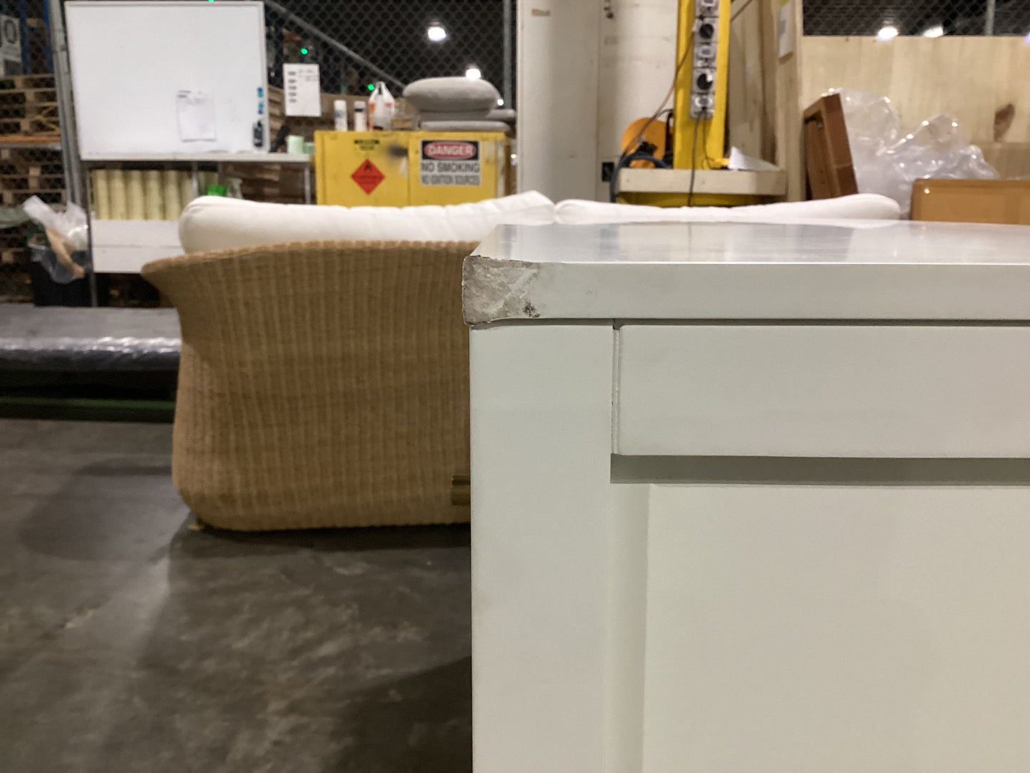 NSW CLN11556 Dover Dresser 7 Drawer White