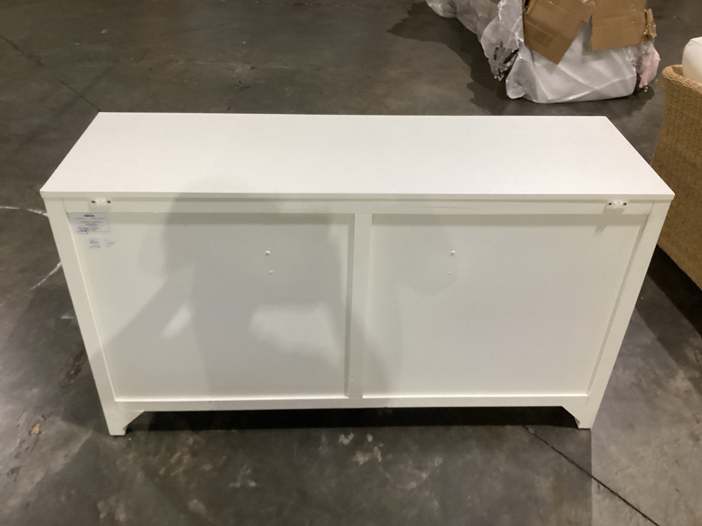 NSW CLN11556 Dover Dresser 7 Drawer White