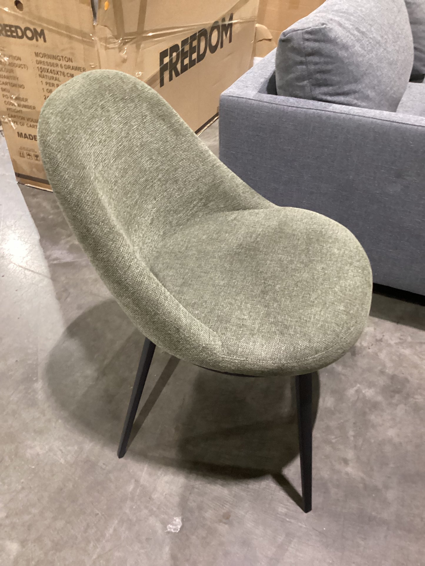 NSW CLN11575 Selena Dining Chair Brego Olive