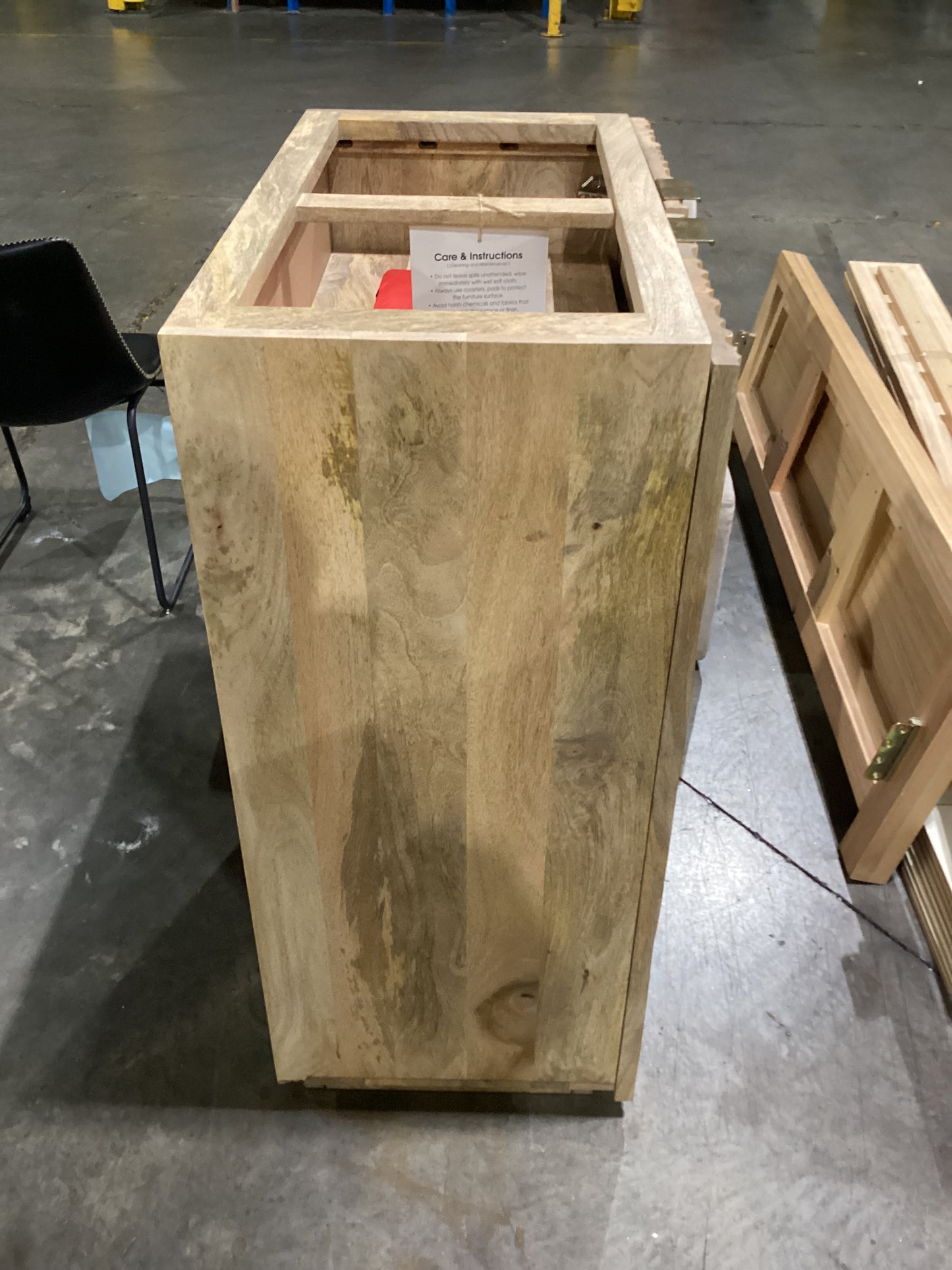 NSW CLN11597 Ripple Bar Cabinet Natural MKII Base