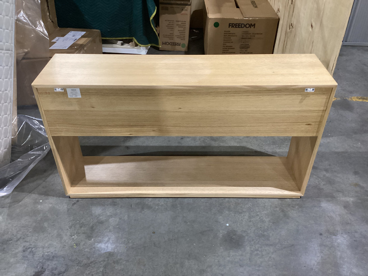 NSW CLN11594 Burleigh Console Table 140x35cm Natural