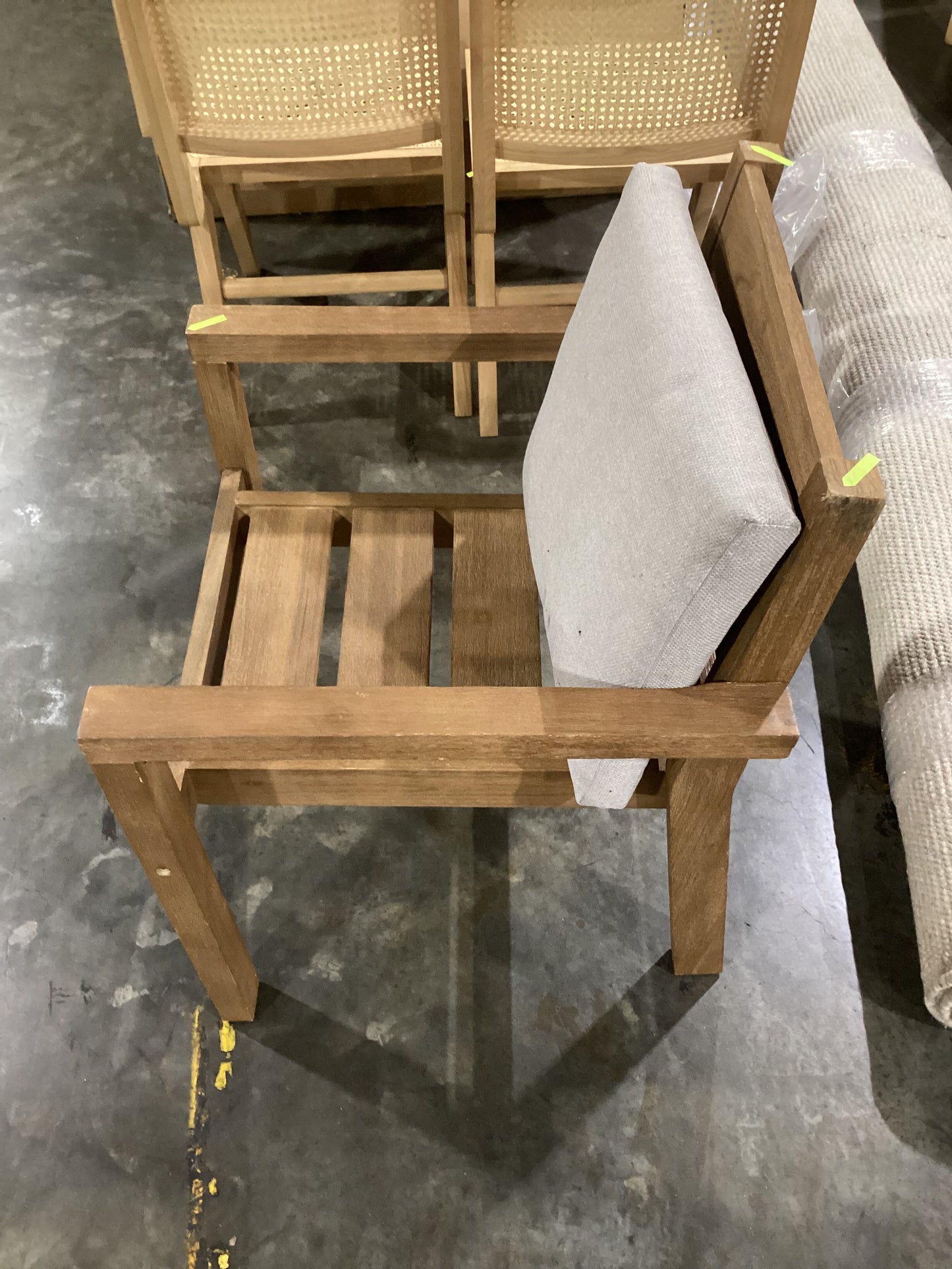 NSW CLN11593 Cannes Outdoor Chair Acacia Natural MKII
