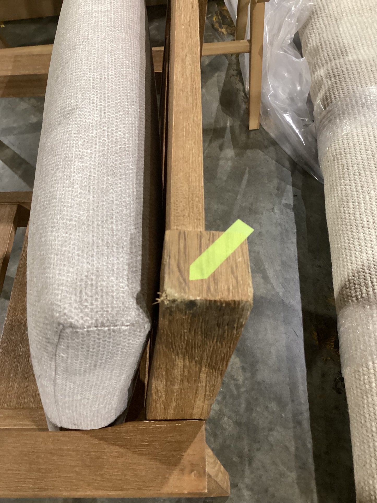 NSW CLN11593 Cannes Outdoor Chair Acacia Natural MKII
