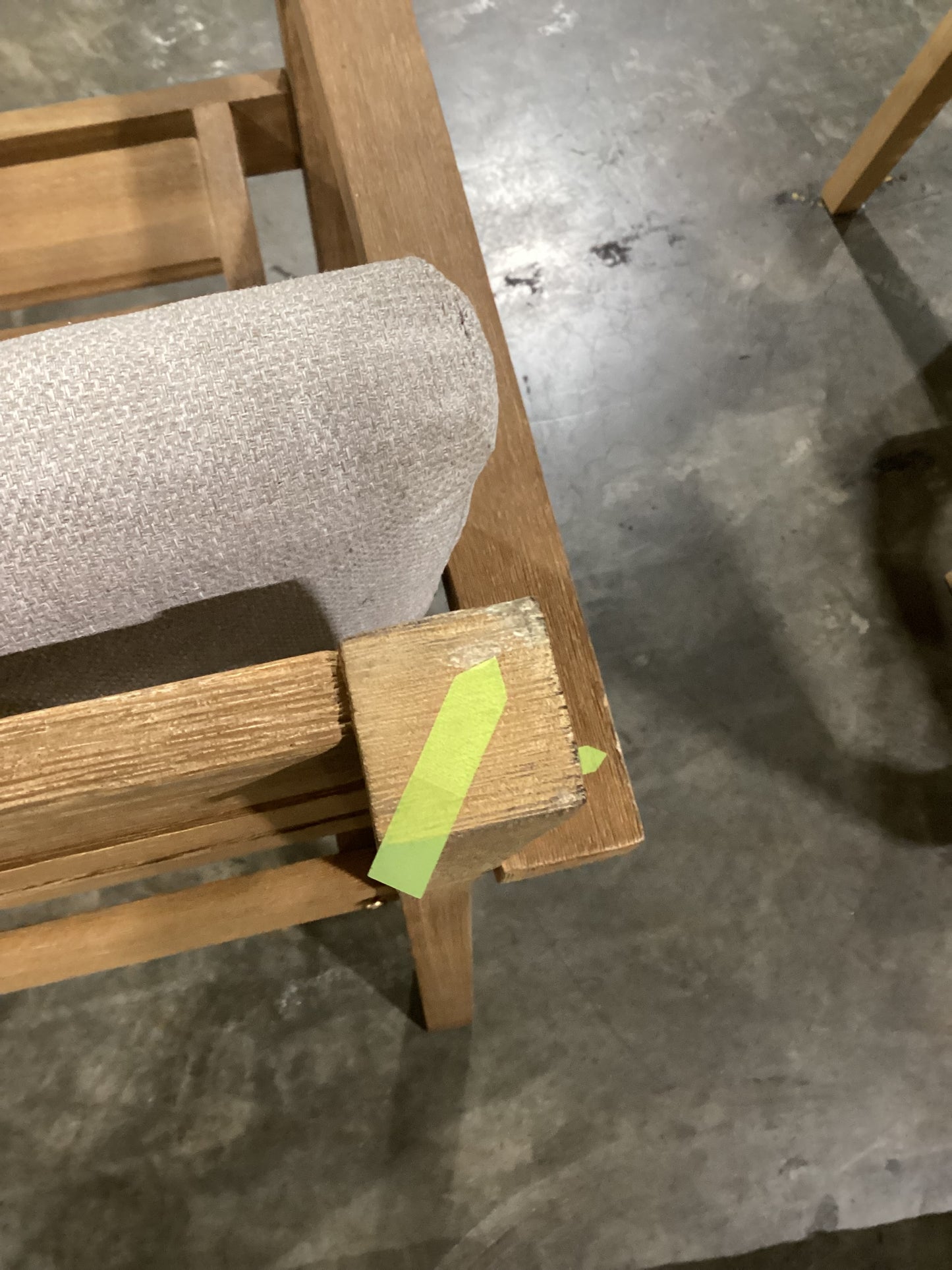 NSW CLN11593 Cannes Outdoor Chair Acacia Natural MKII