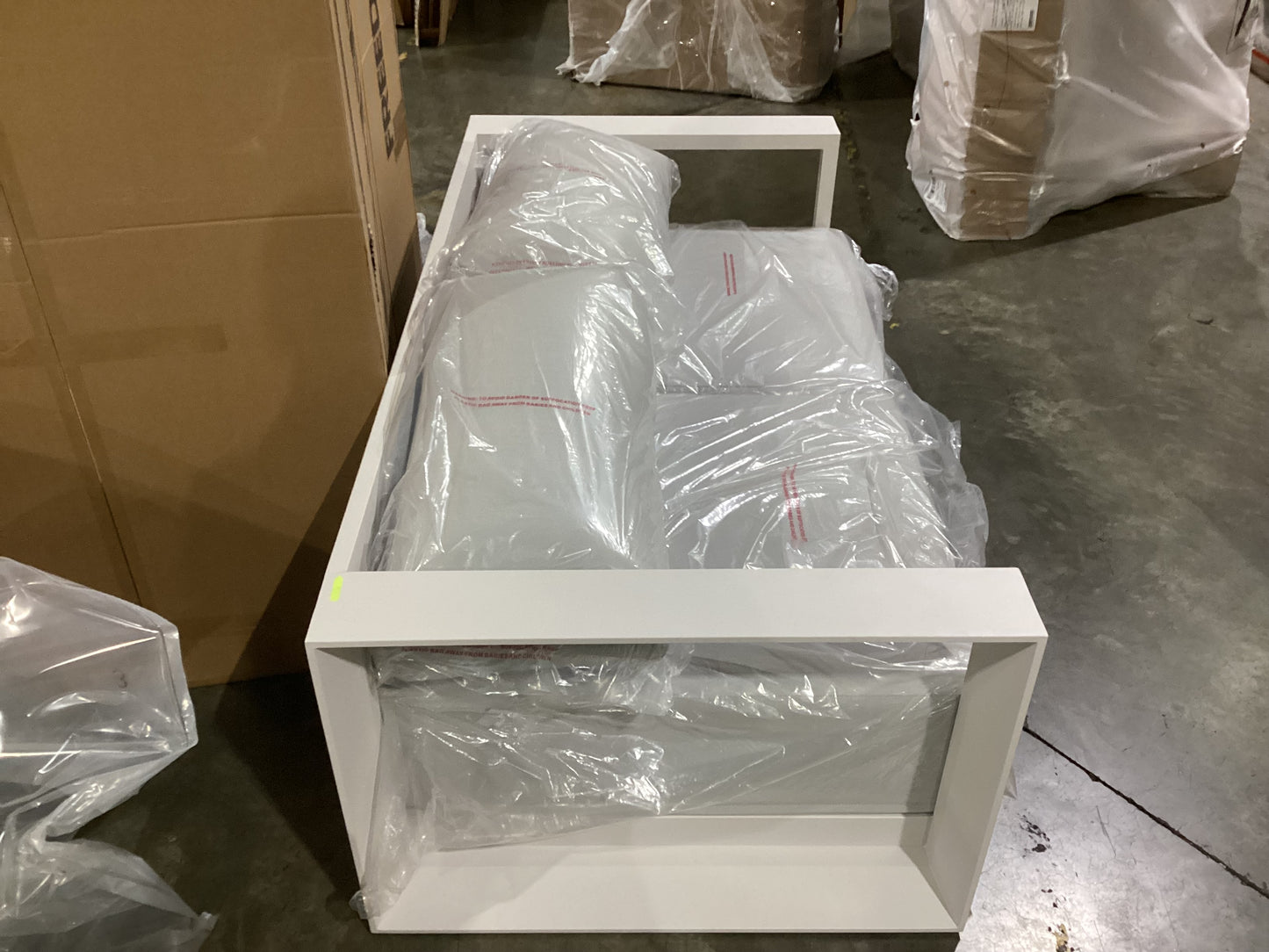 NSW CLN11611 Ataman Outdoor Sofa 2S aluminium Off White