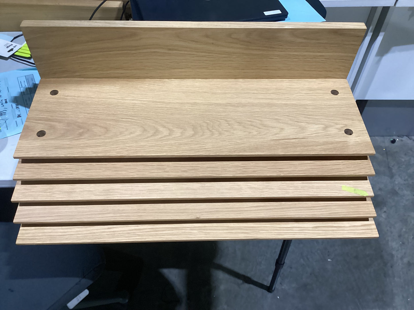 NSW MT24672 Scala Bookshelf Narrow Oak Natural