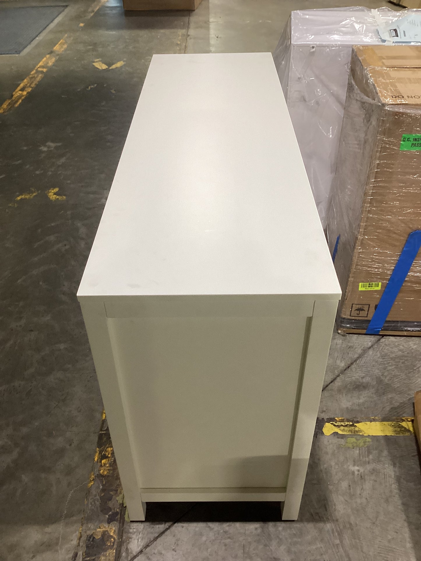 NSW CLN11620 Dover Dresser 7 Drawer White