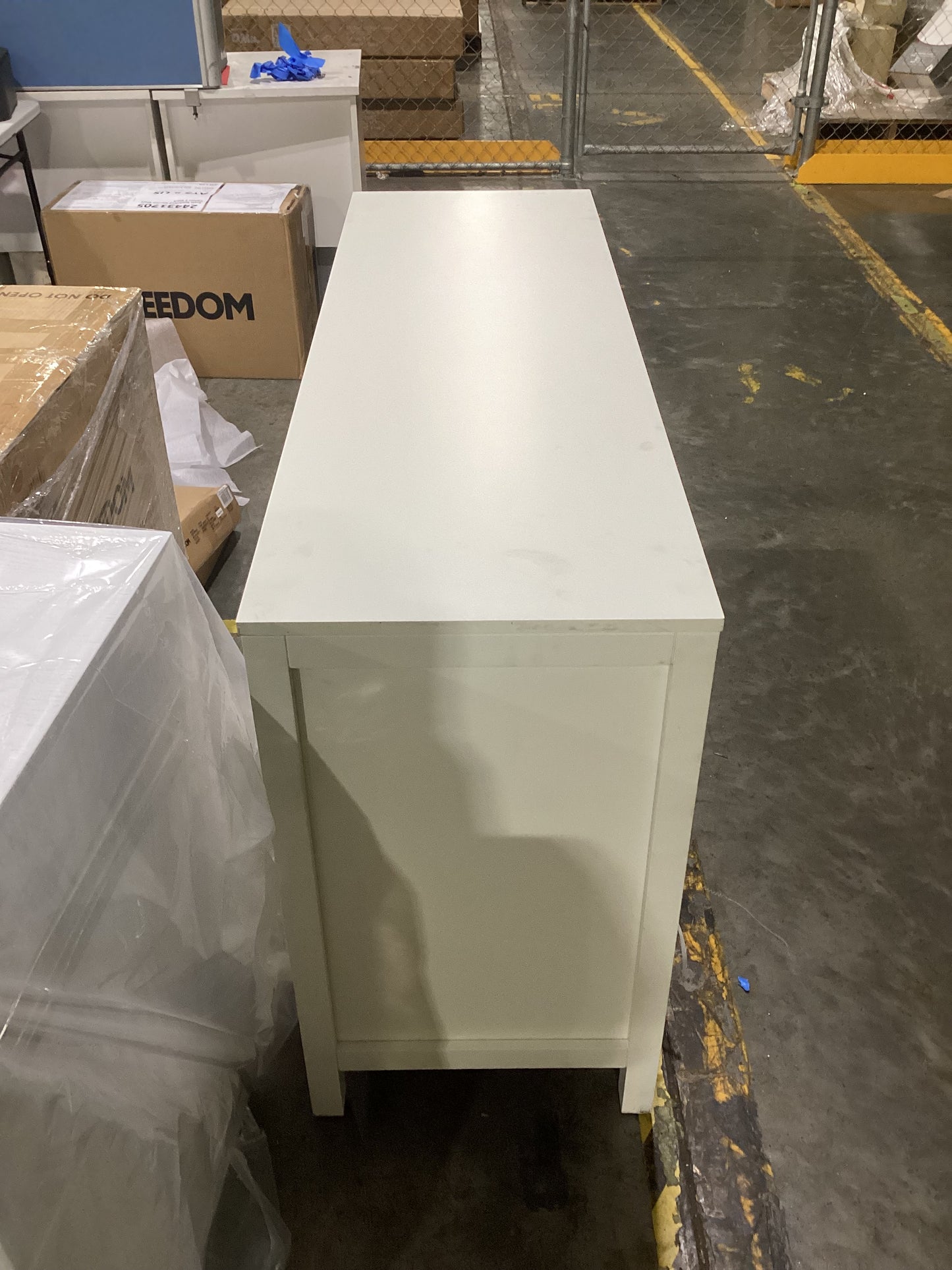NSW CLN11620 Dover Dresser 7 Drawer White
