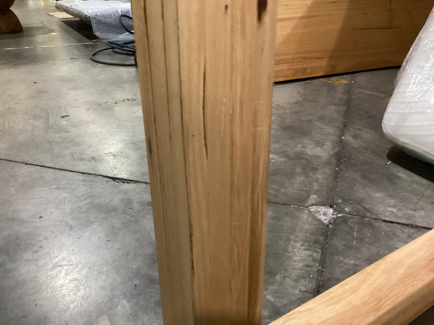 NSW MT24663 Claremont Dining Table 210x120cm Wormy Chestnut Natural
