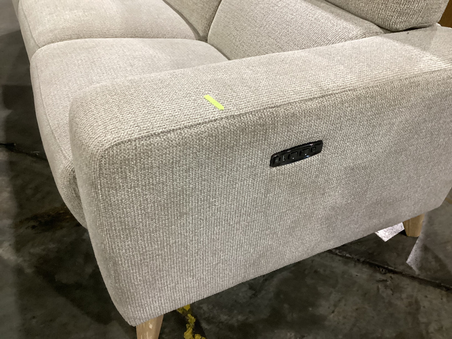 NSW MT24666 Sterling Electric Recliner Sofa 3S Milan Mink (2 Motion)