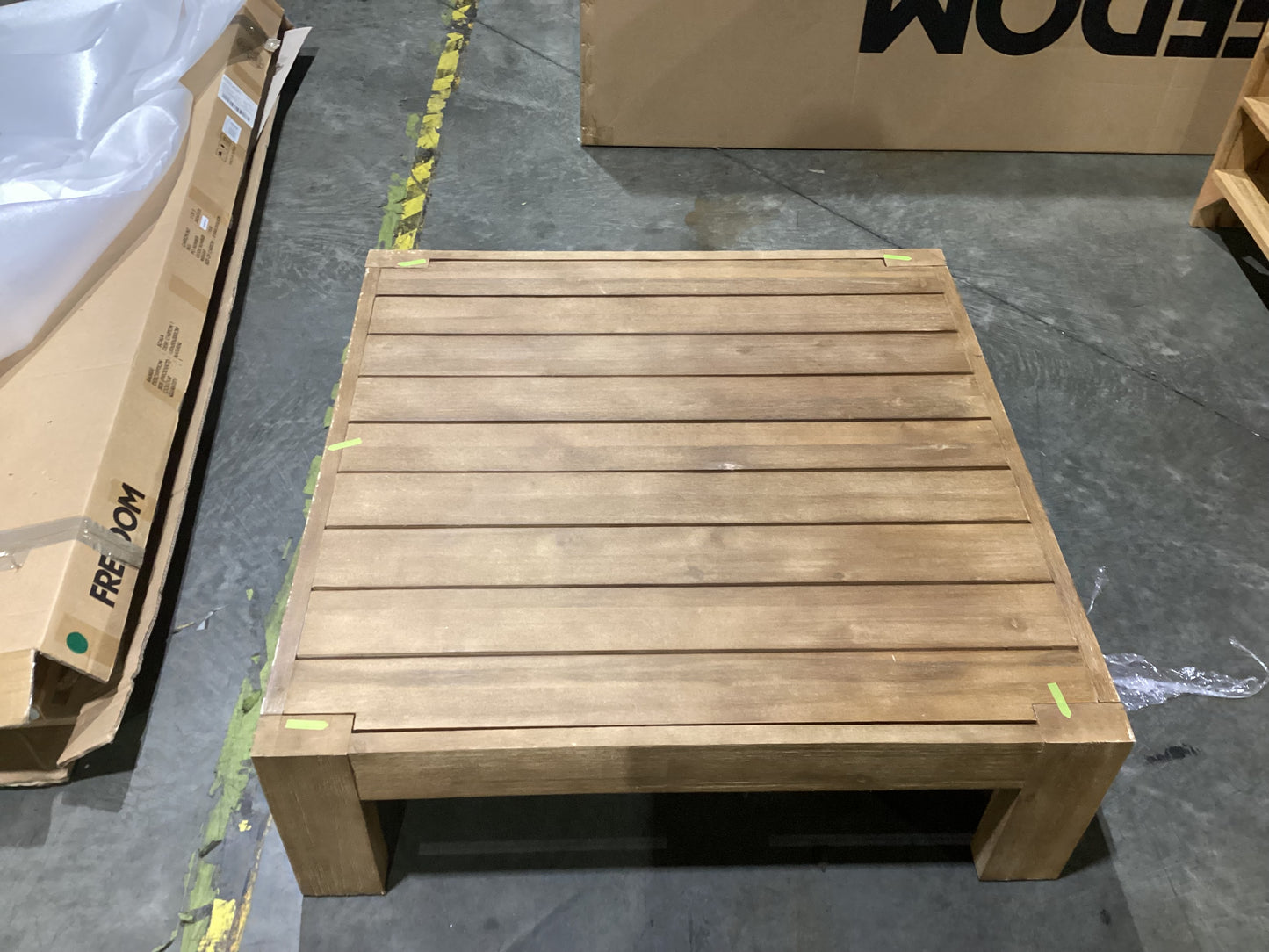 NSW CLN11624 Cannes Outdoor Coffee Table 94x94cm Acacia MKII