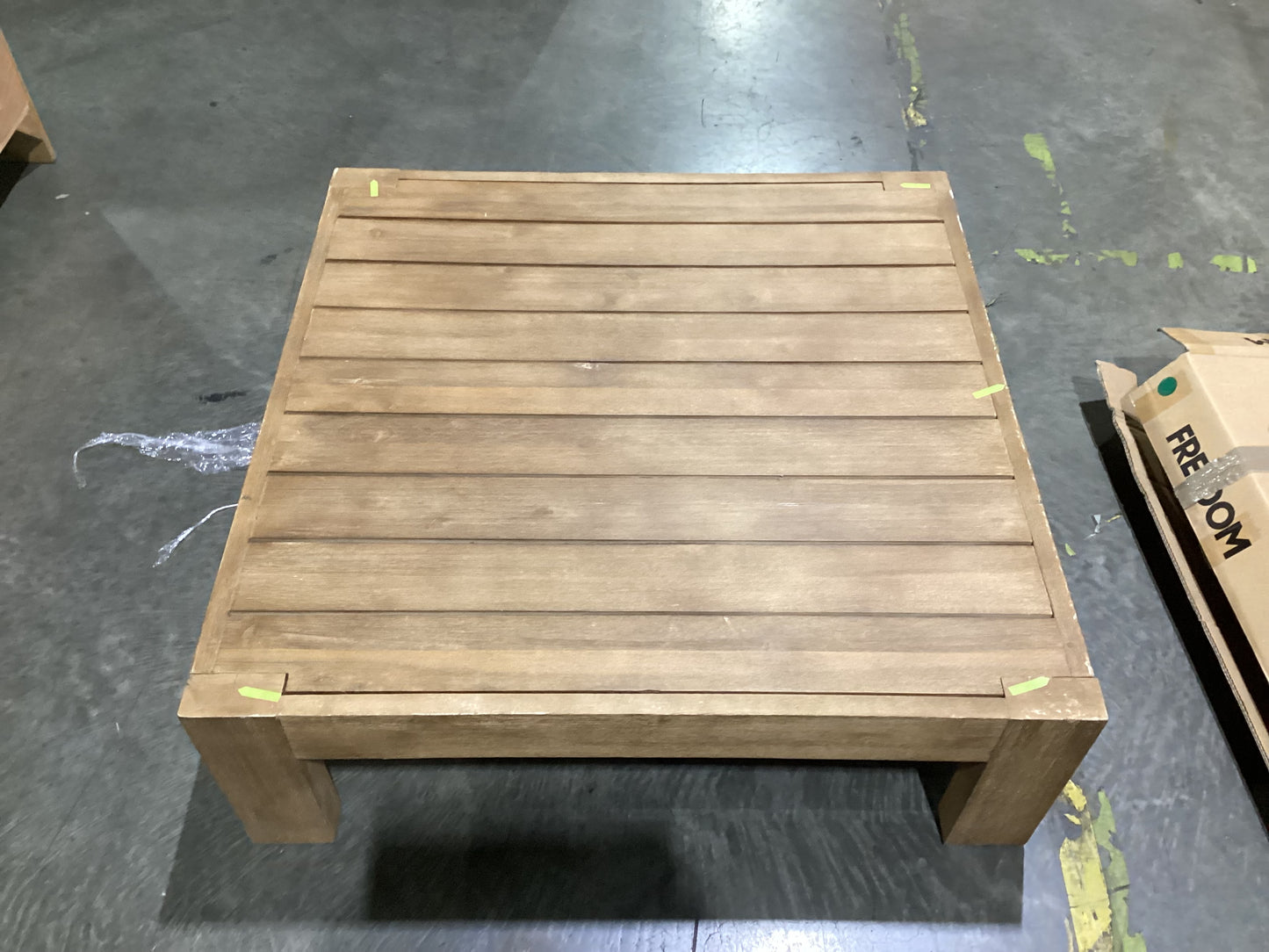NSW CLN11624 Cannes Outdoor Coffee Table 94x94cm Acacia MKII