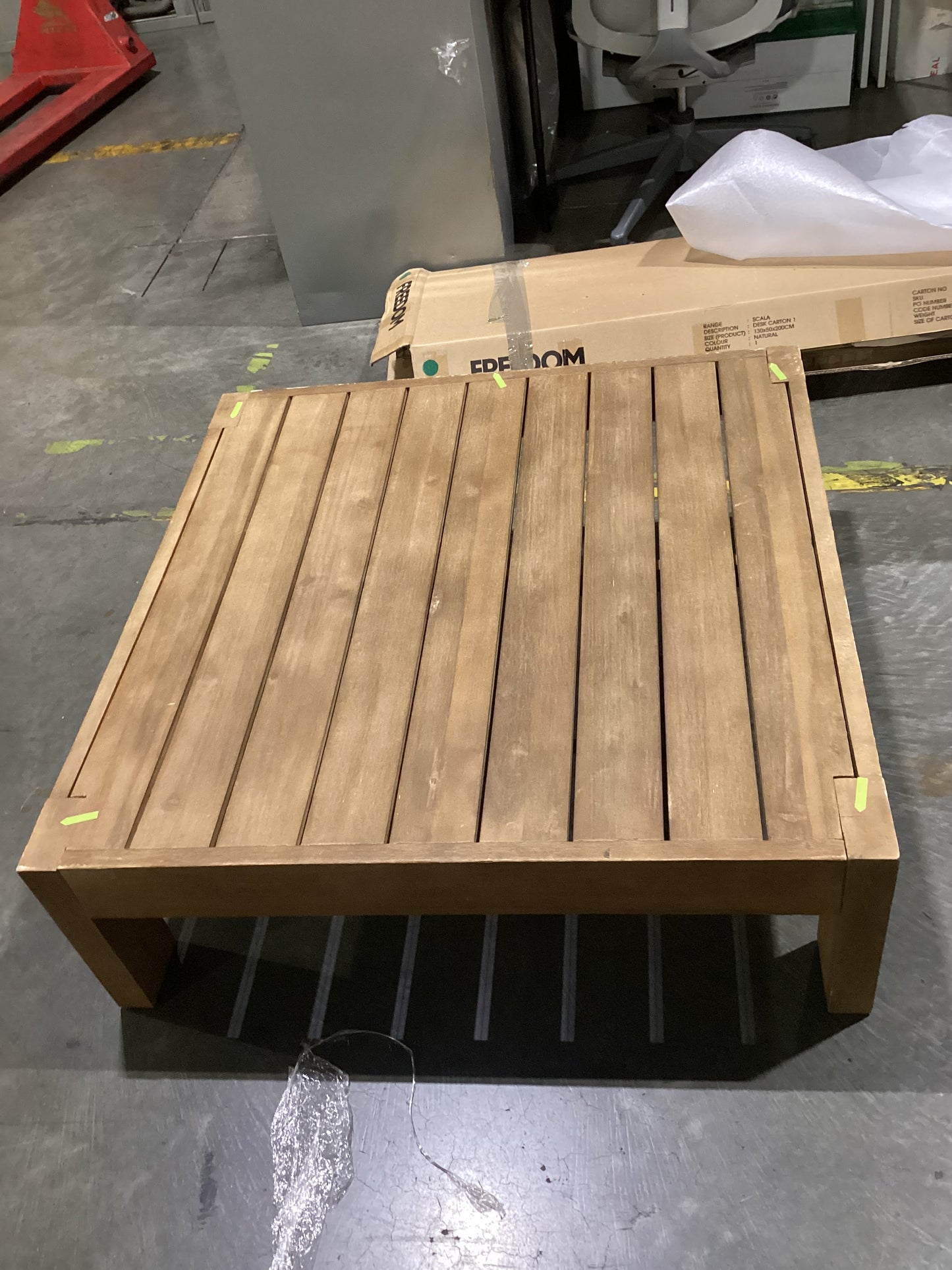 NSW CLN11624 Cannes Outdoor Coffee Table 94x94cm Acacia MKII