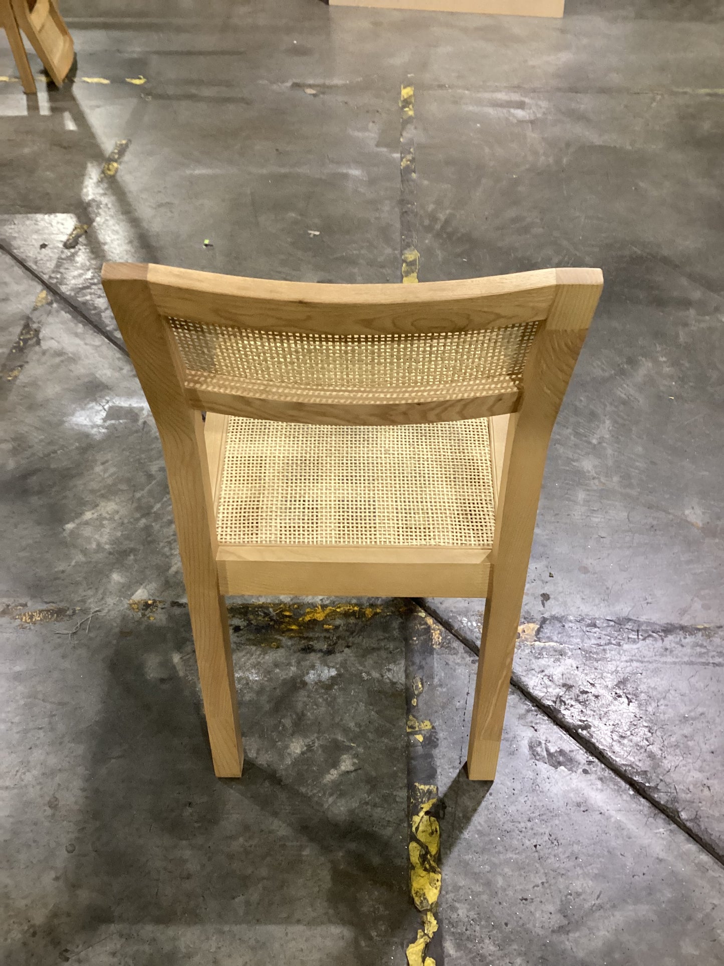 NSW CLN11637 Bangalow Dining Chair Rattan Natural