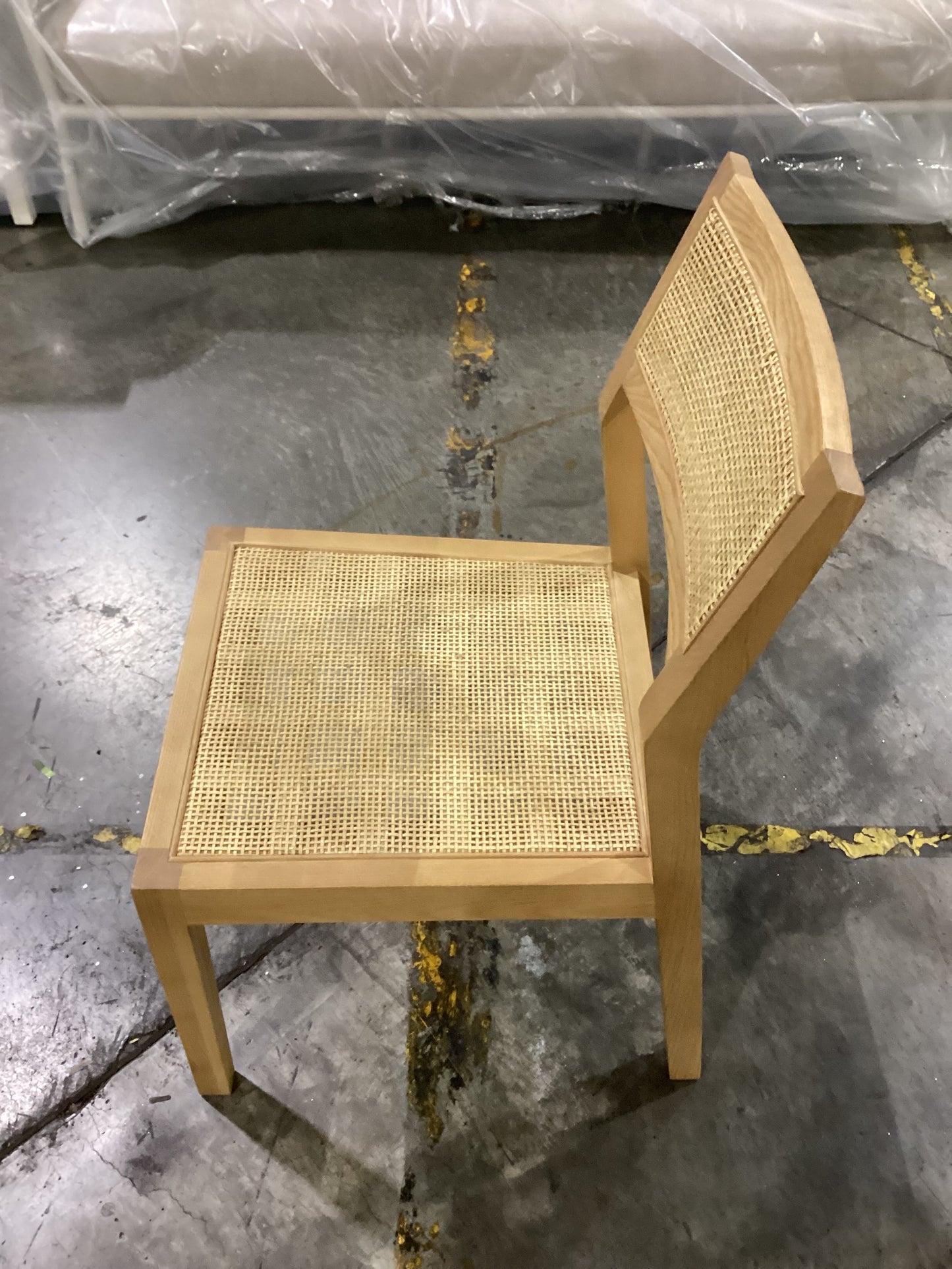 NSW CLN11637 Bangalow Dining Chair Rattan Natural