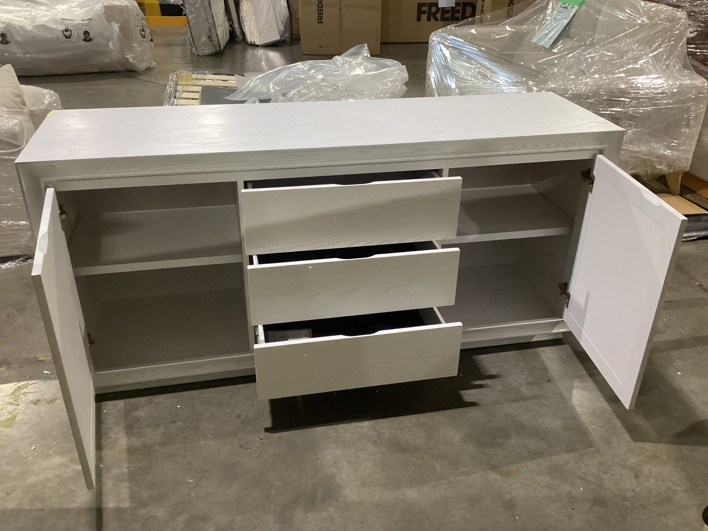 NSW CLN11638 North Haven Buffet 185cm White