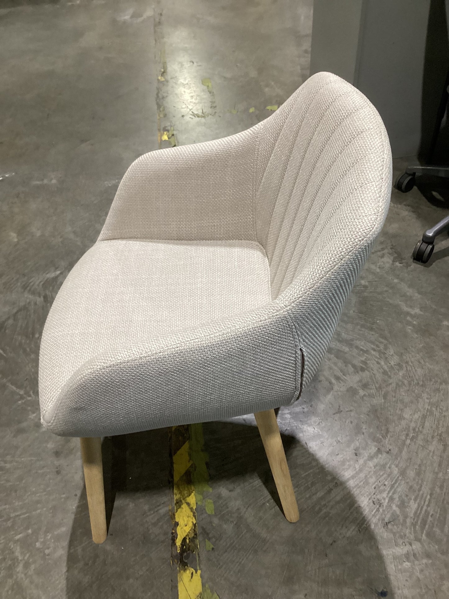 NSW CLN11644 Palmer Carver Dining Chair Beige