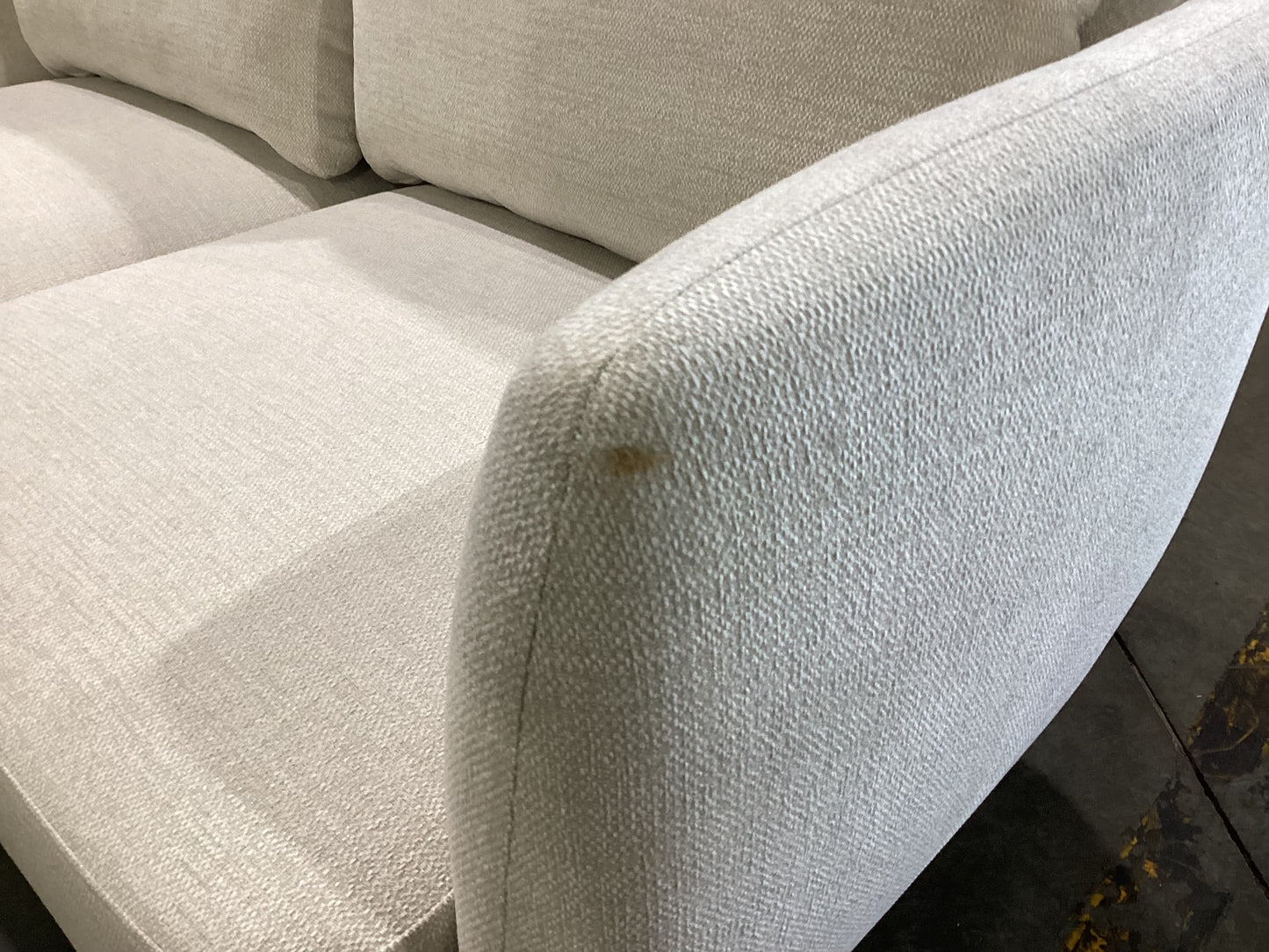NSW CLN11645 Cleo Sofa 2S Natural Leg Hervey Natural
