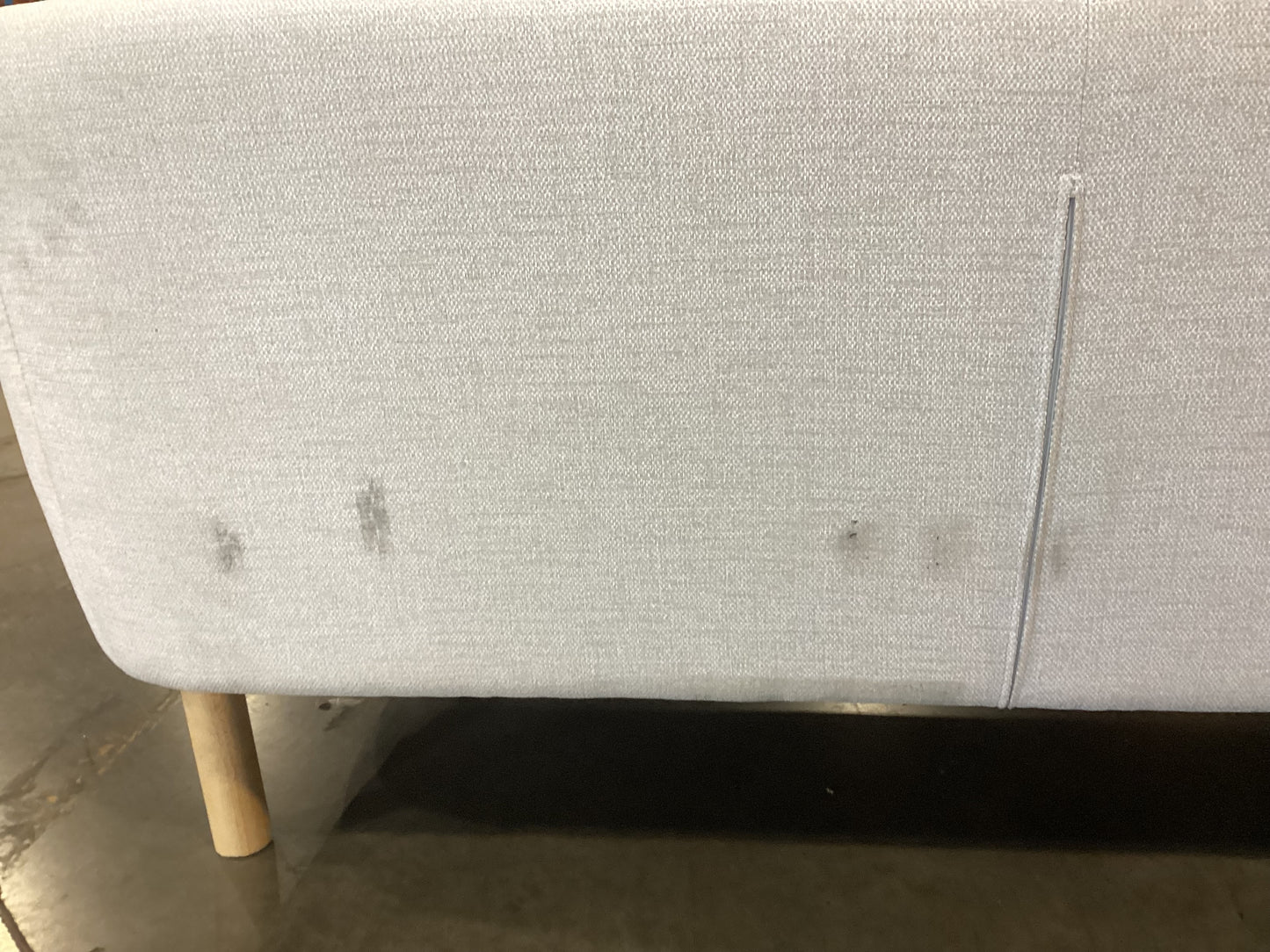 NSW CLN11645 Cleo Sofa 2S Natural Leg Hervey Natural