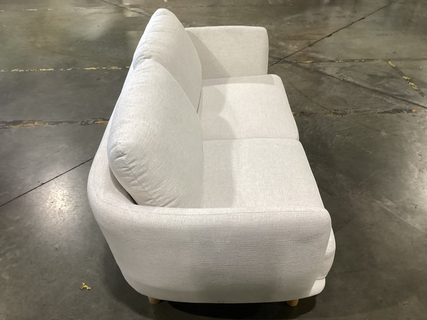 NSW CLN11645 Cleo Sofa 2S Natural Leg Hervey Natural