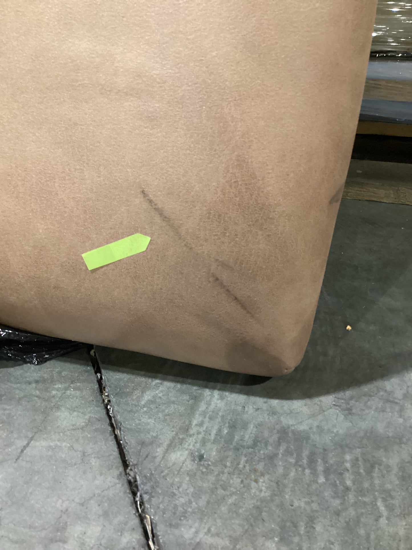 NSW CLN11652 Audrey Standard Channelled Headboard Super King Pelle Tan