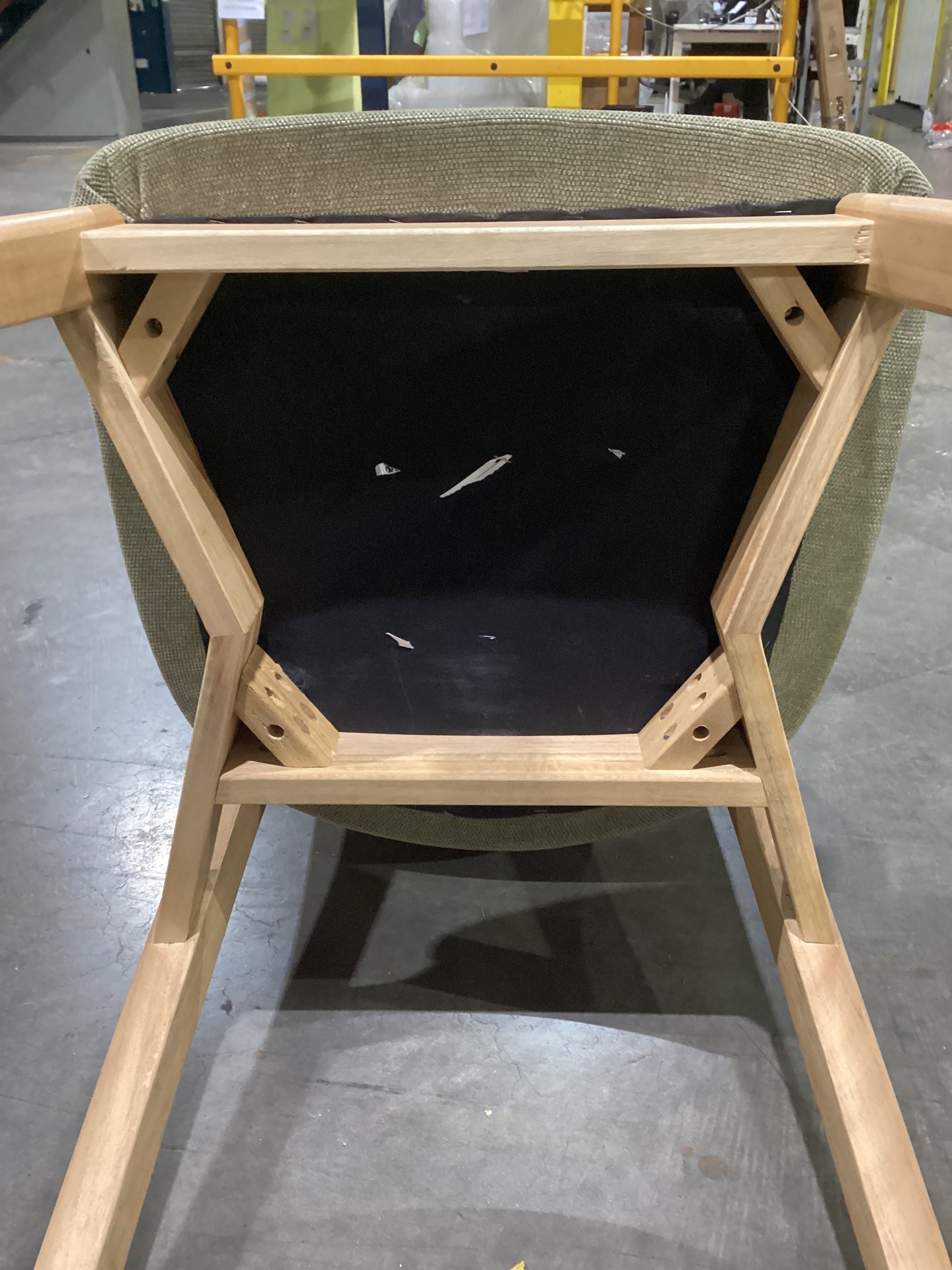 NSW CLN11661 Avalon Dining Chair Olive