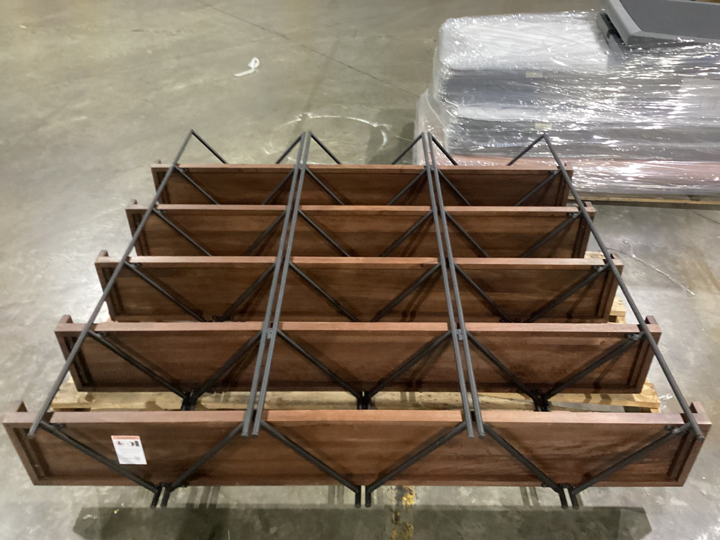 NSW CLN11660 Garmon Shelving Unit Walnut