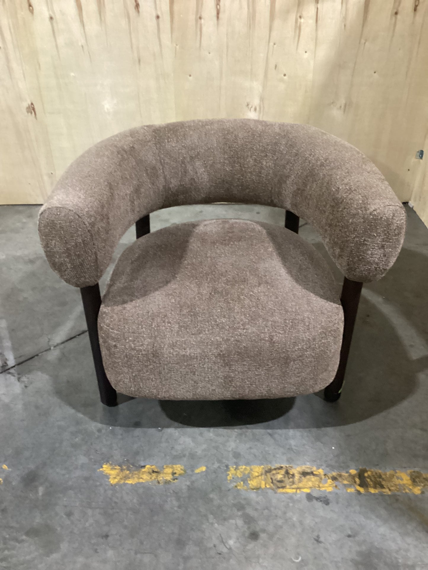 NSW PRN20490 Nobu Occasional Chair Chocolate Walnut Leg
