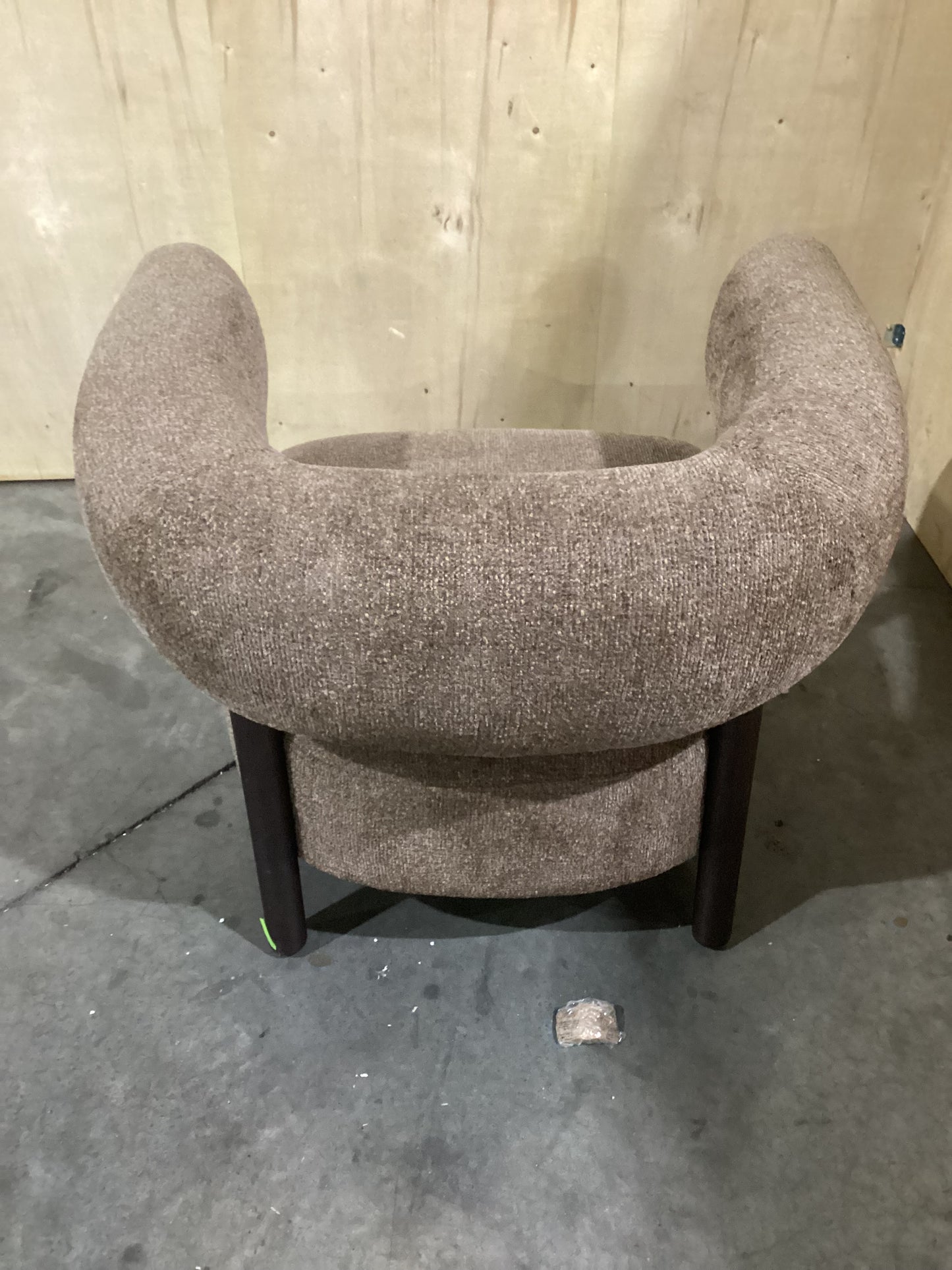 NSW PRN20490 Nobu Occasional Chair Chocolate Walnut Leg