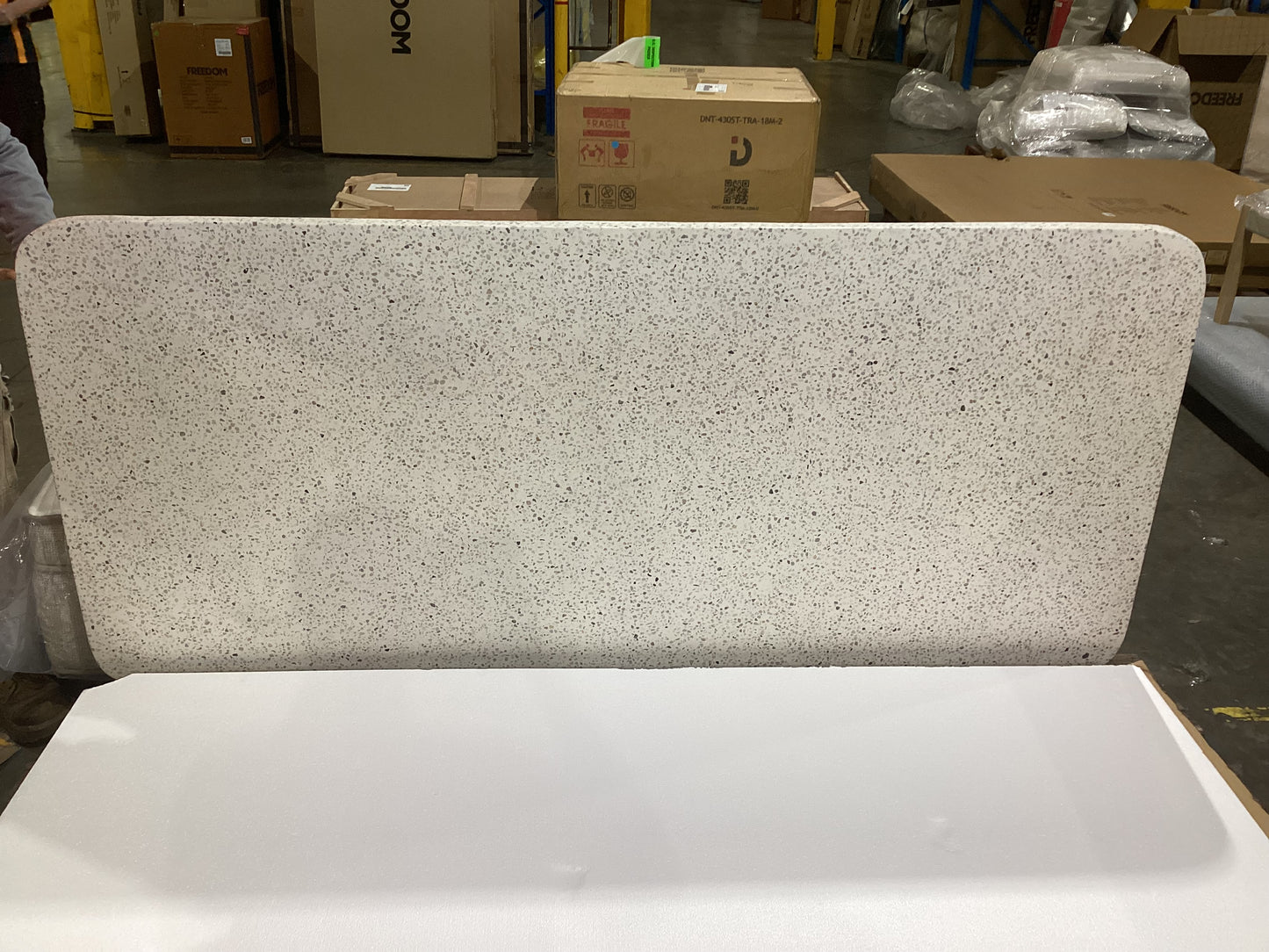 NSW MT24680 Lexi Dining Table White