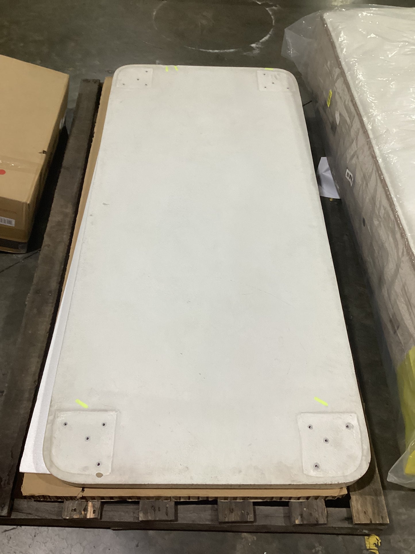 NSW MT24680 Lexi Dining Table White