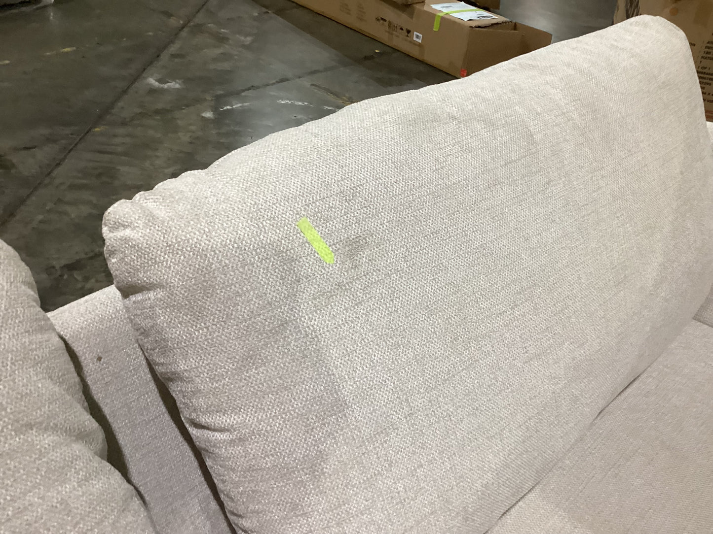 NSW CLN11688 Cleo Sofa 3S Natural LEg Hervey Natural