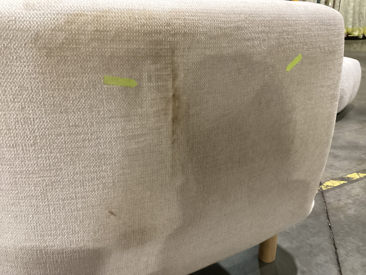 NSW CLN11688 Cleo Sofa 3S Natural LEg Hervey Natural