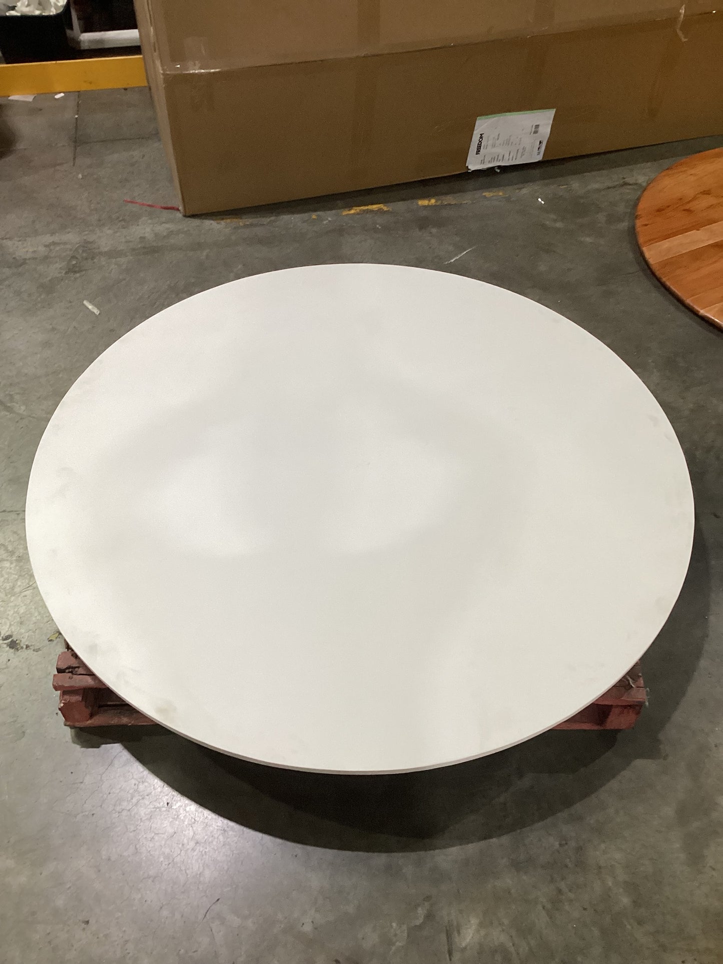 NSW CLN11697 Miro Dining Table 152cm Dia White