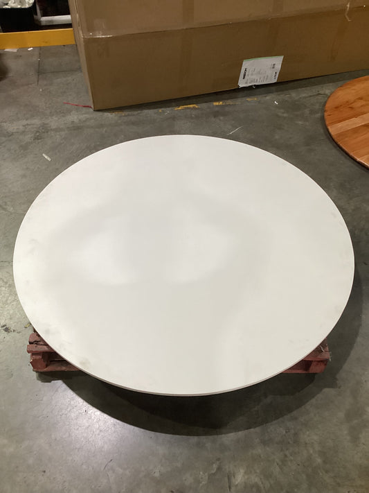 NSW CLN11697 Miro Dining Table 152cm Dia White