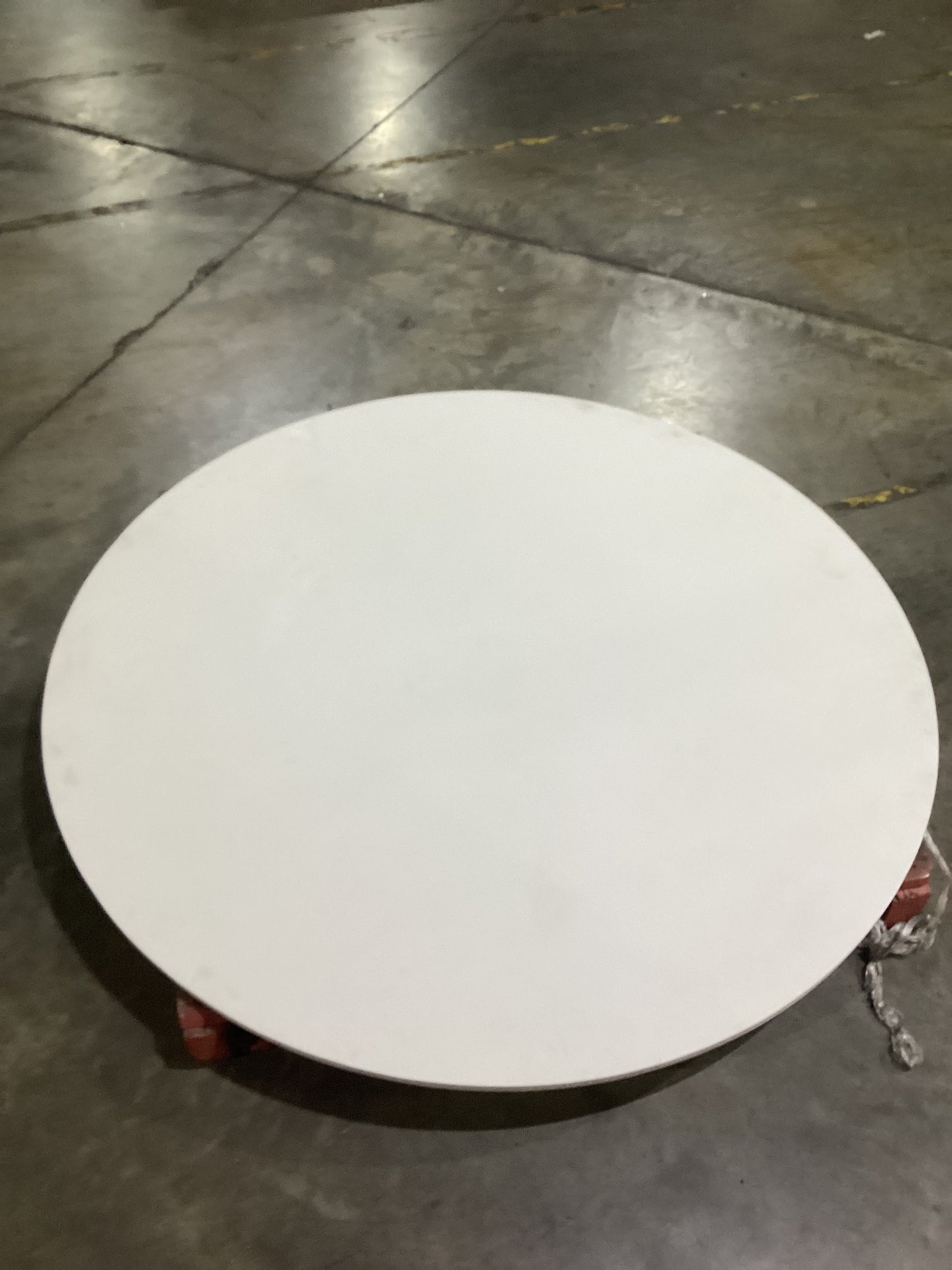 NSW CLN11697 Miro Dining Table 152cm Dia White