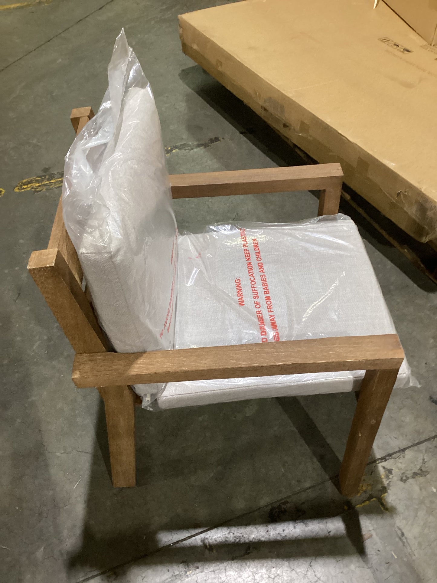 NSW CLN11696 Cannes Outdoor Dining Chair Acacia Natural MKII