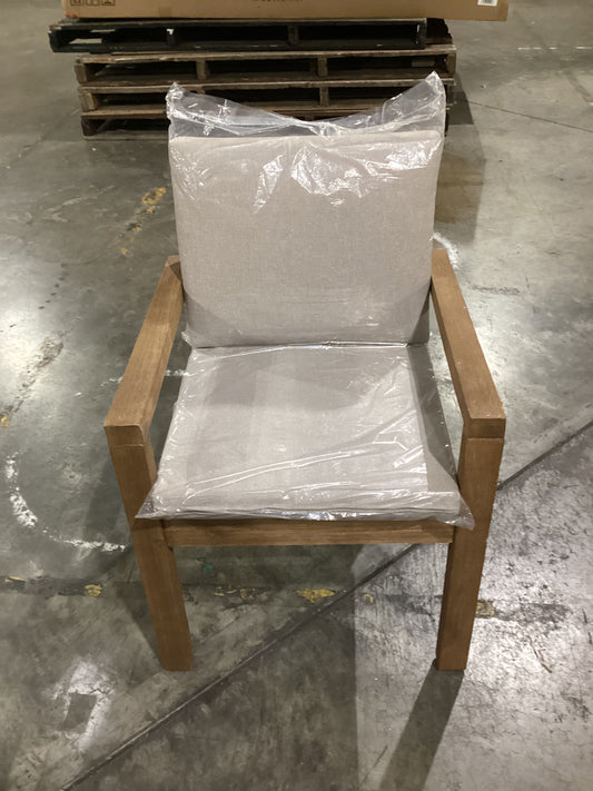 NSW CLN11701 Cannes Outdoor Dining Chair Acacia Natural MKII