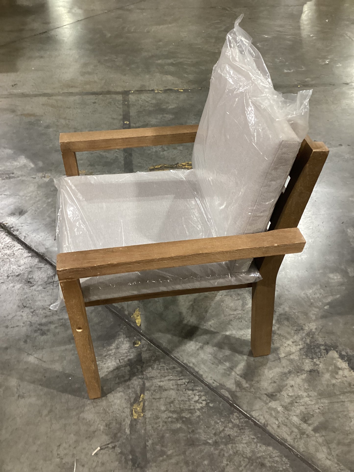 NSW CLN11701 Cannes Outdoor Dining Chair Acacia Natural MKII