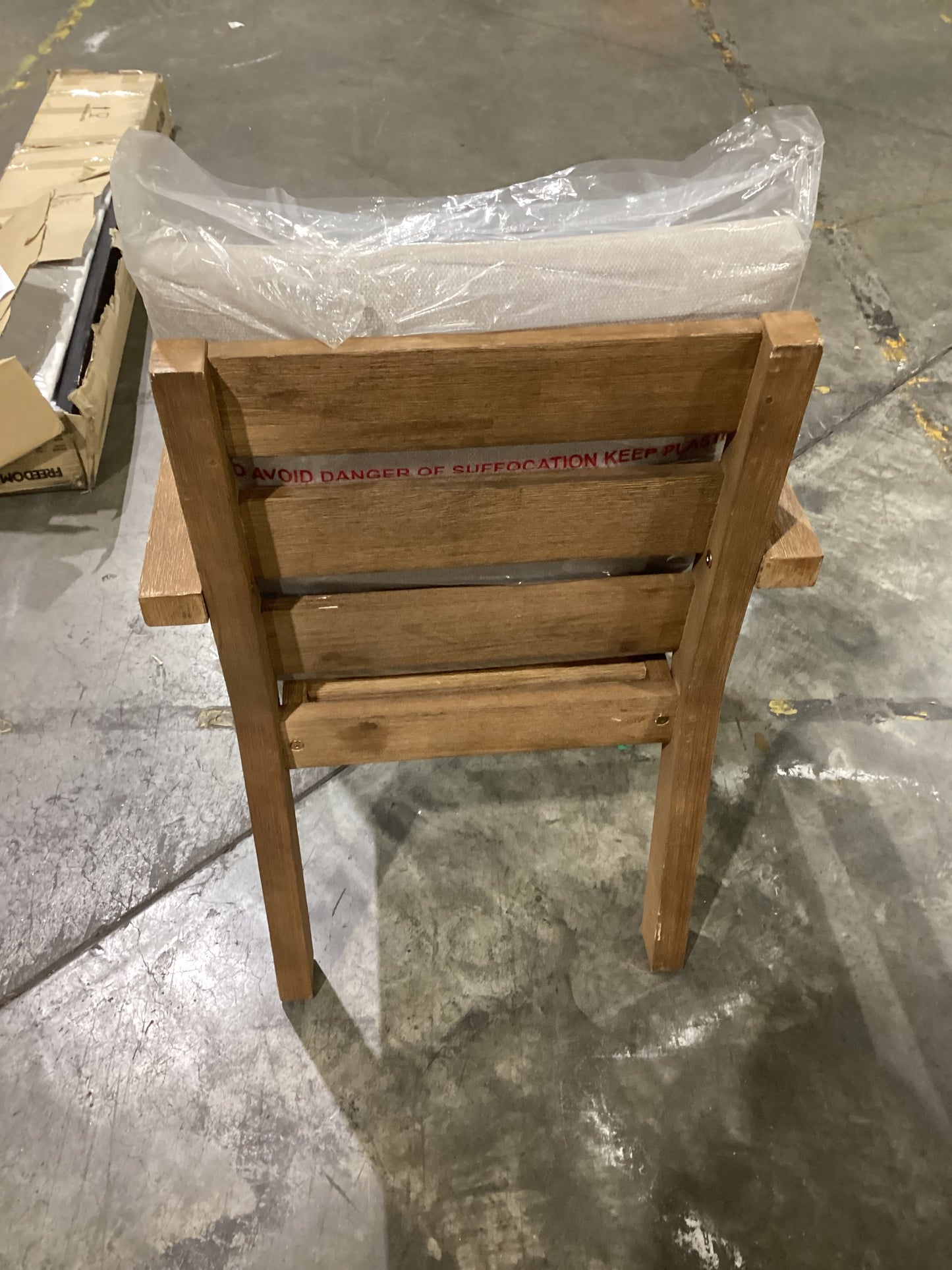 NSW CLN11701 Cannes Outdoor Dining Chair Acacia Natural MKII