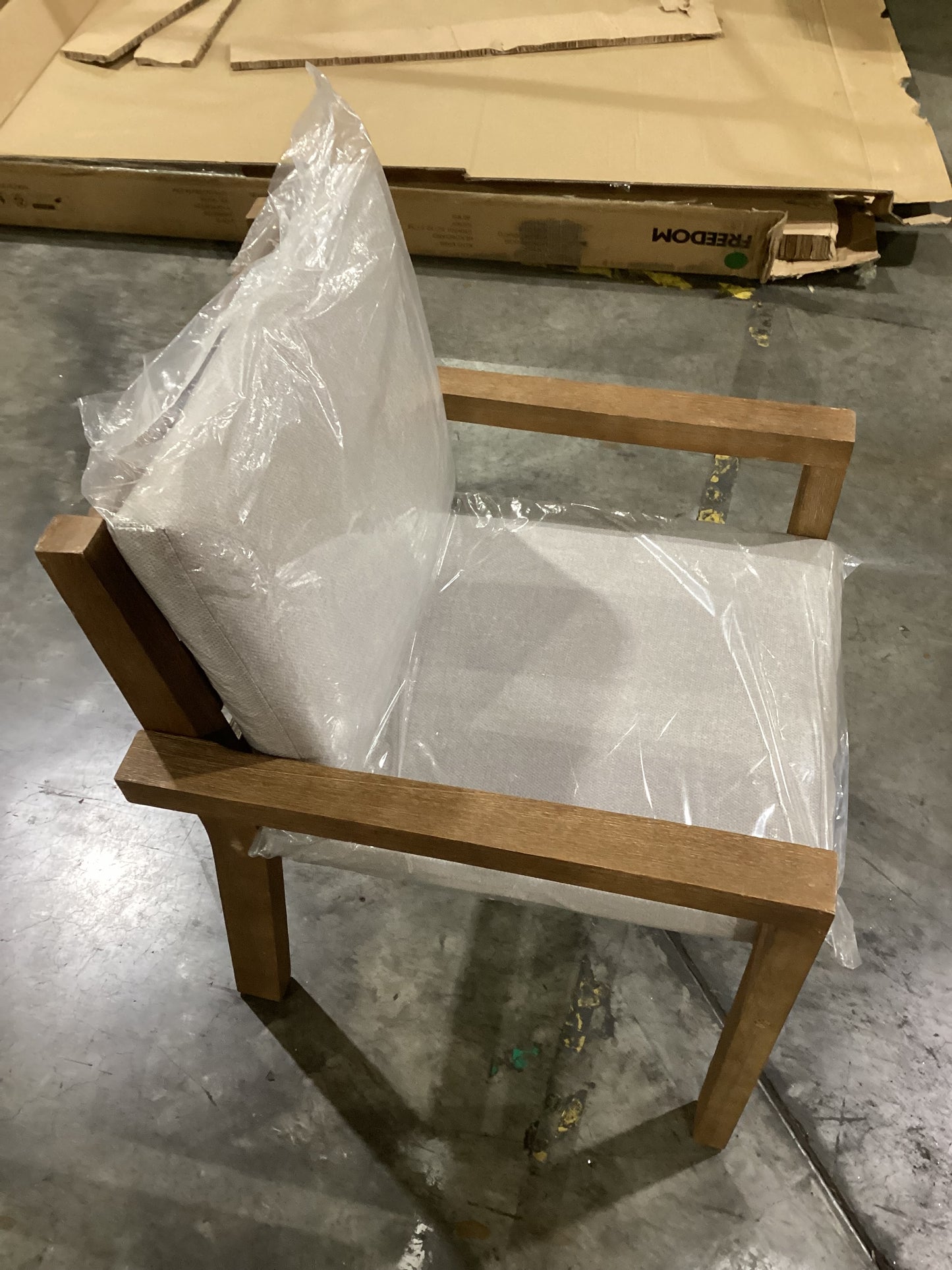 NSW CLN11701 Cannes Outdoor Dining Chair Acacia Natural MKII