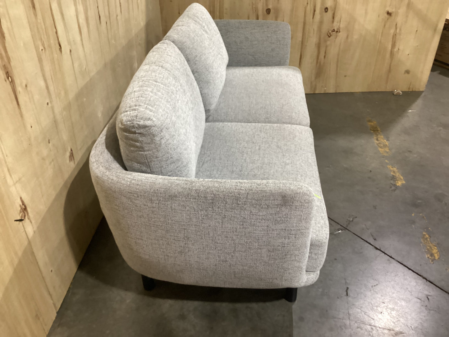 NSW CLN11715 Cleo Sofa 3S Herveey Pepper Black Leg