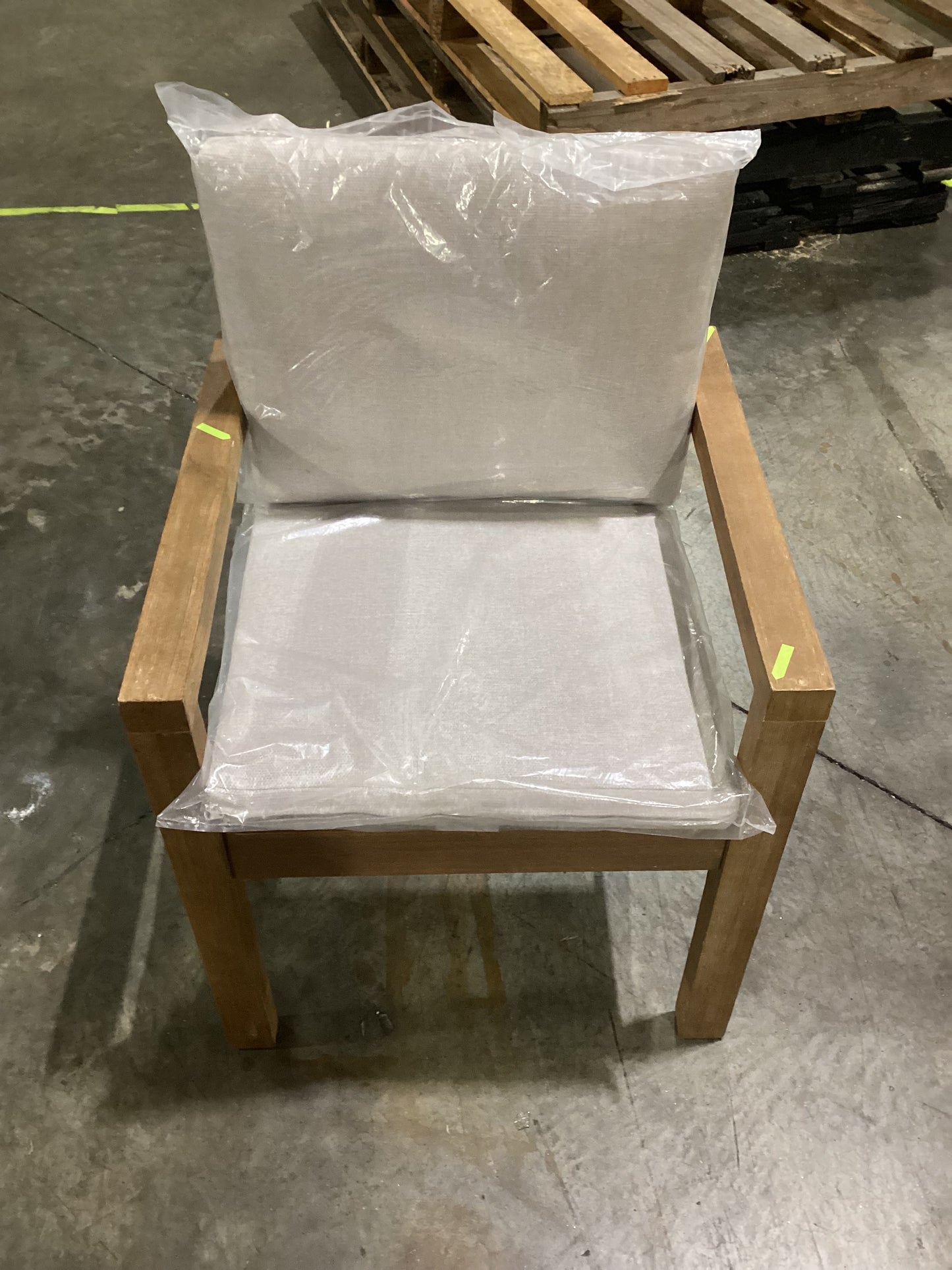 NSW CLN11718 Cannes Outdoor Dining Chair Acacia Natural MKII