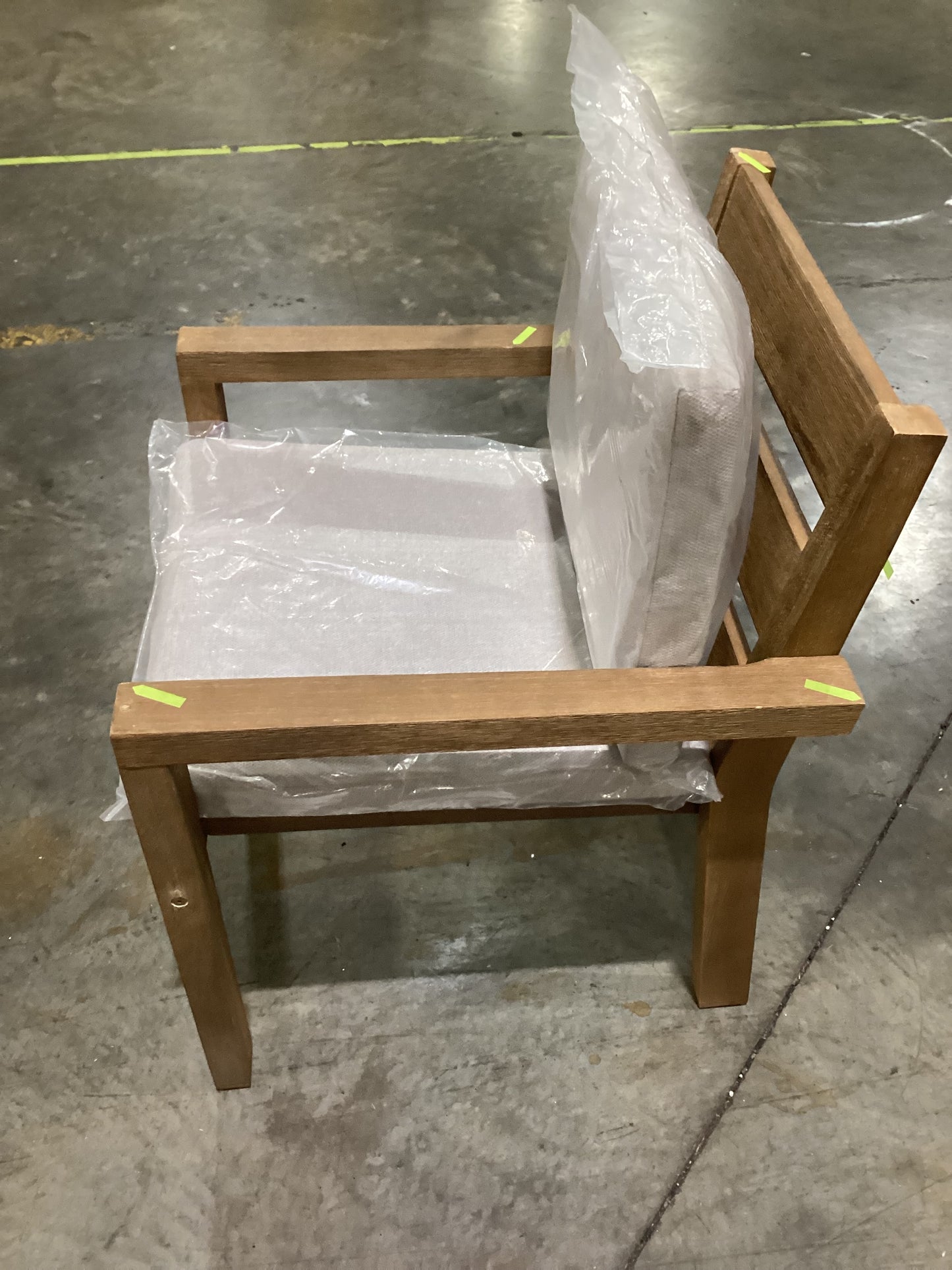 NSW CLN11718 Cannes Outdoor Dining Chair Acacia Natural MKII