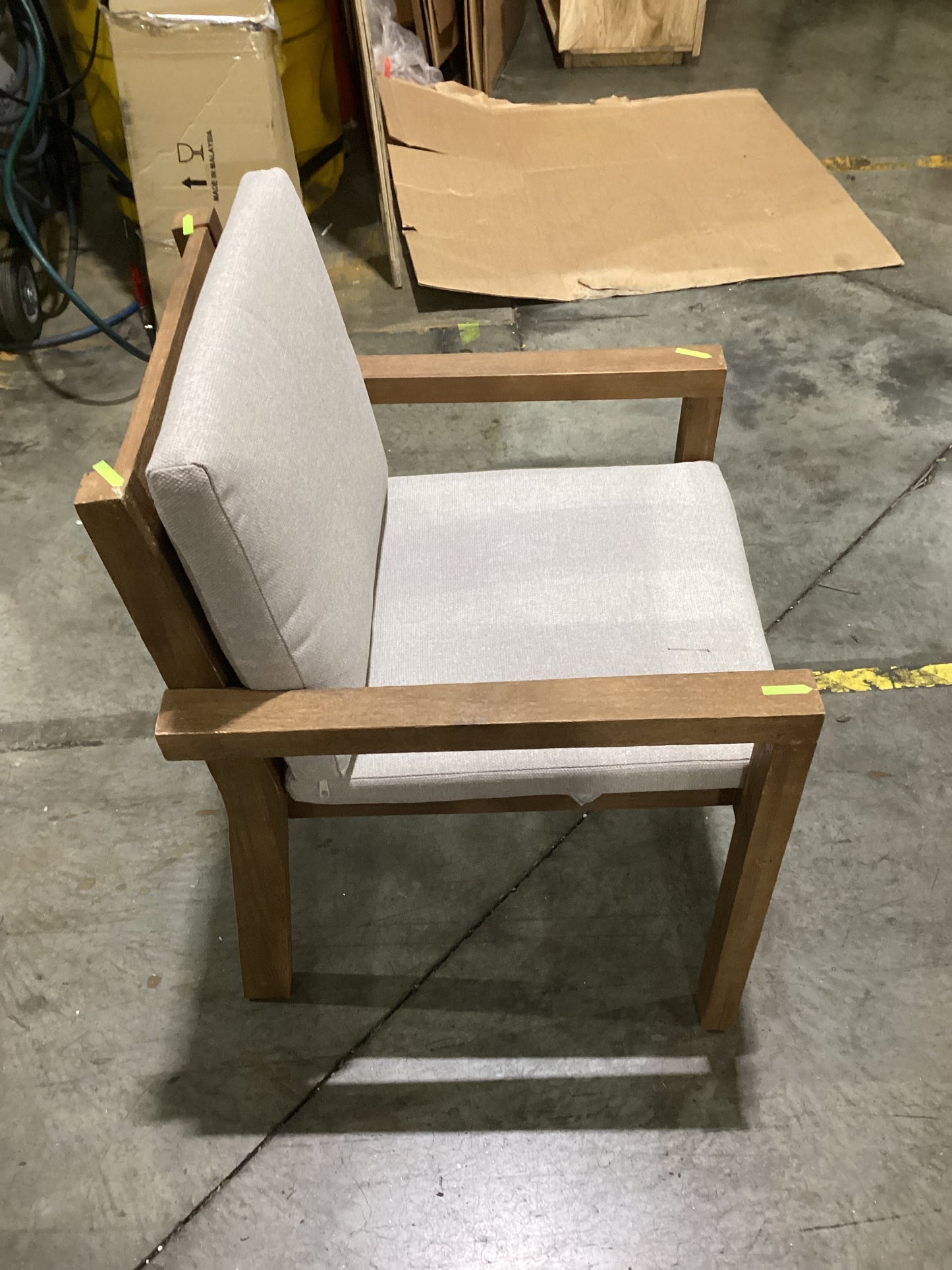 NSW CLN11719 Cannes Outdoor Dining Chair Acacia Natural MKII