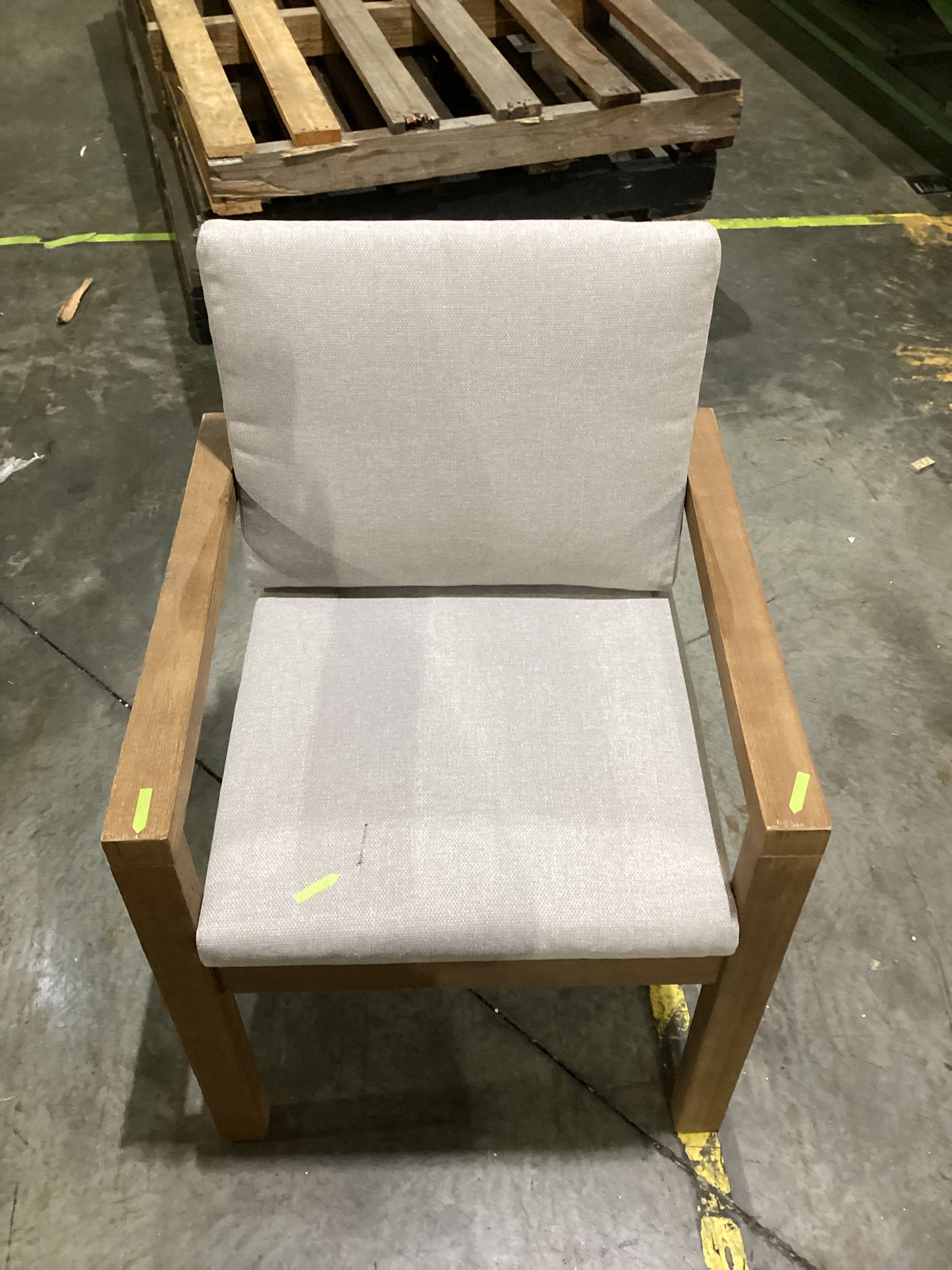 NSW CLN11719 Cannes Outdoor Dining Chair Acacia Natural MKII
