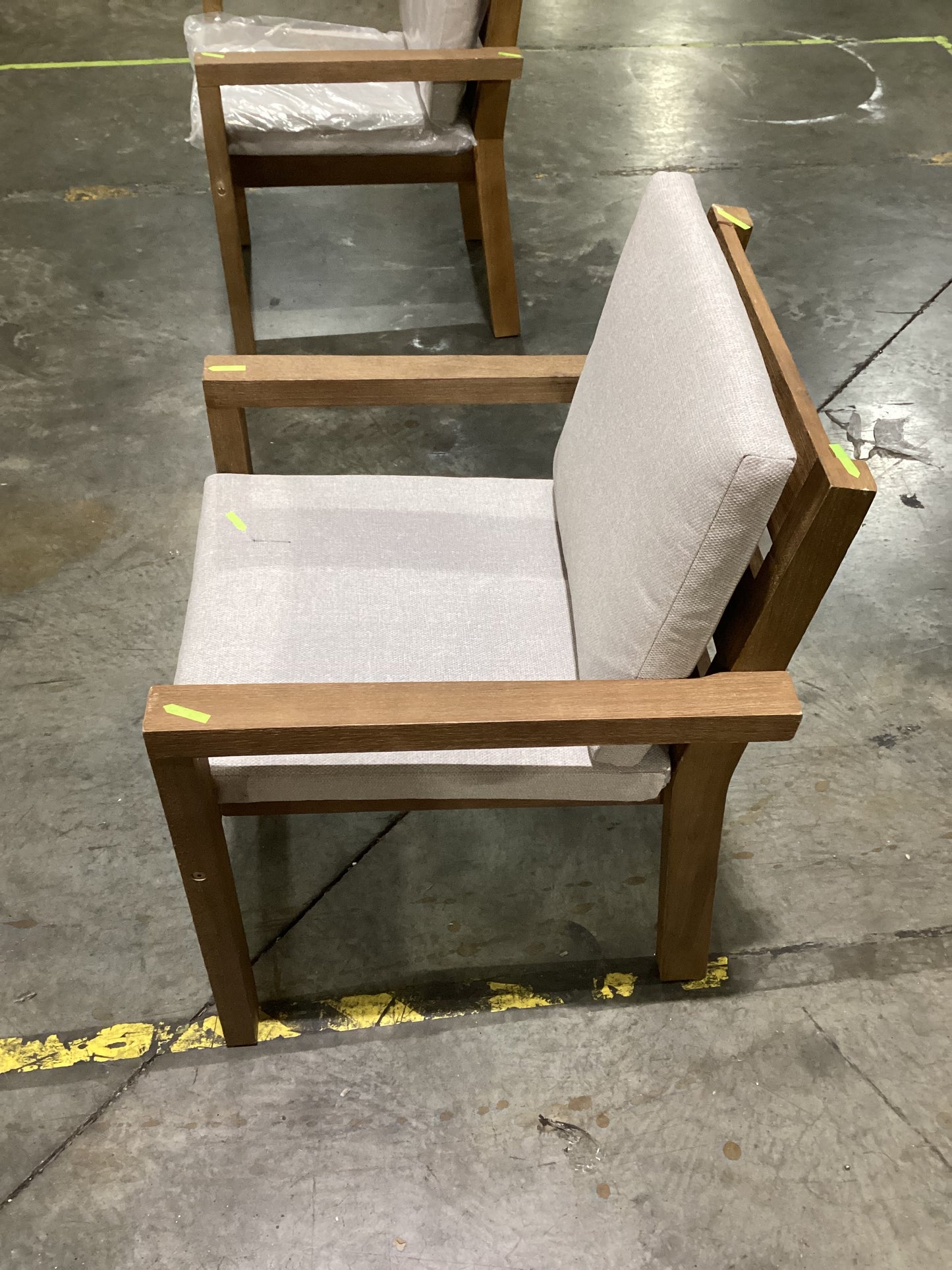 NSW CLN11719 Cannes Outdoor Dining Chair Acacia Natural MKII