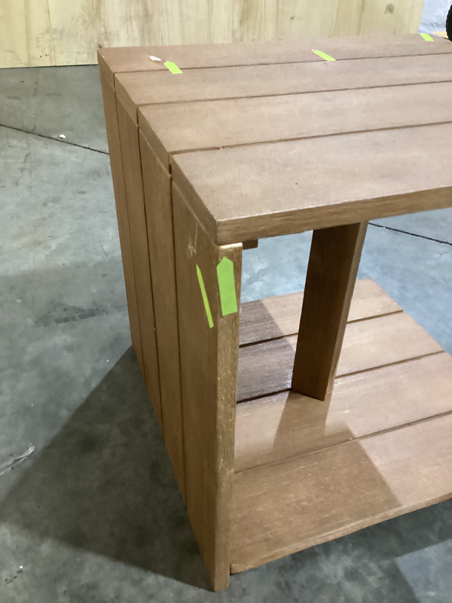 CLN11732 Manly Outdoor Side Table Acacia Natural
