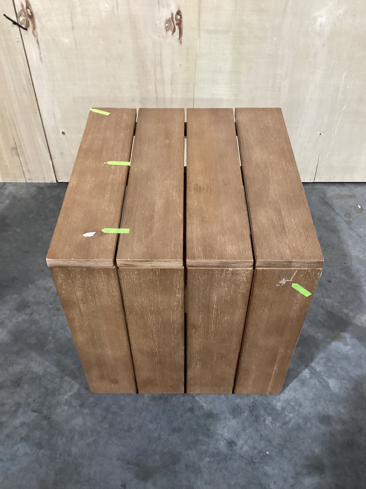 CLN11732 Manly Outdoor Side Table Acacia Natural
